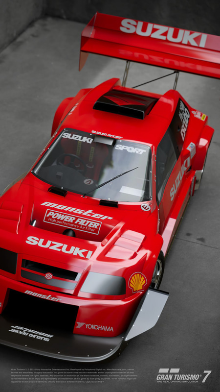 グランツーリスモ7に「スズキ V6エスクード Pikes Peak Special '98