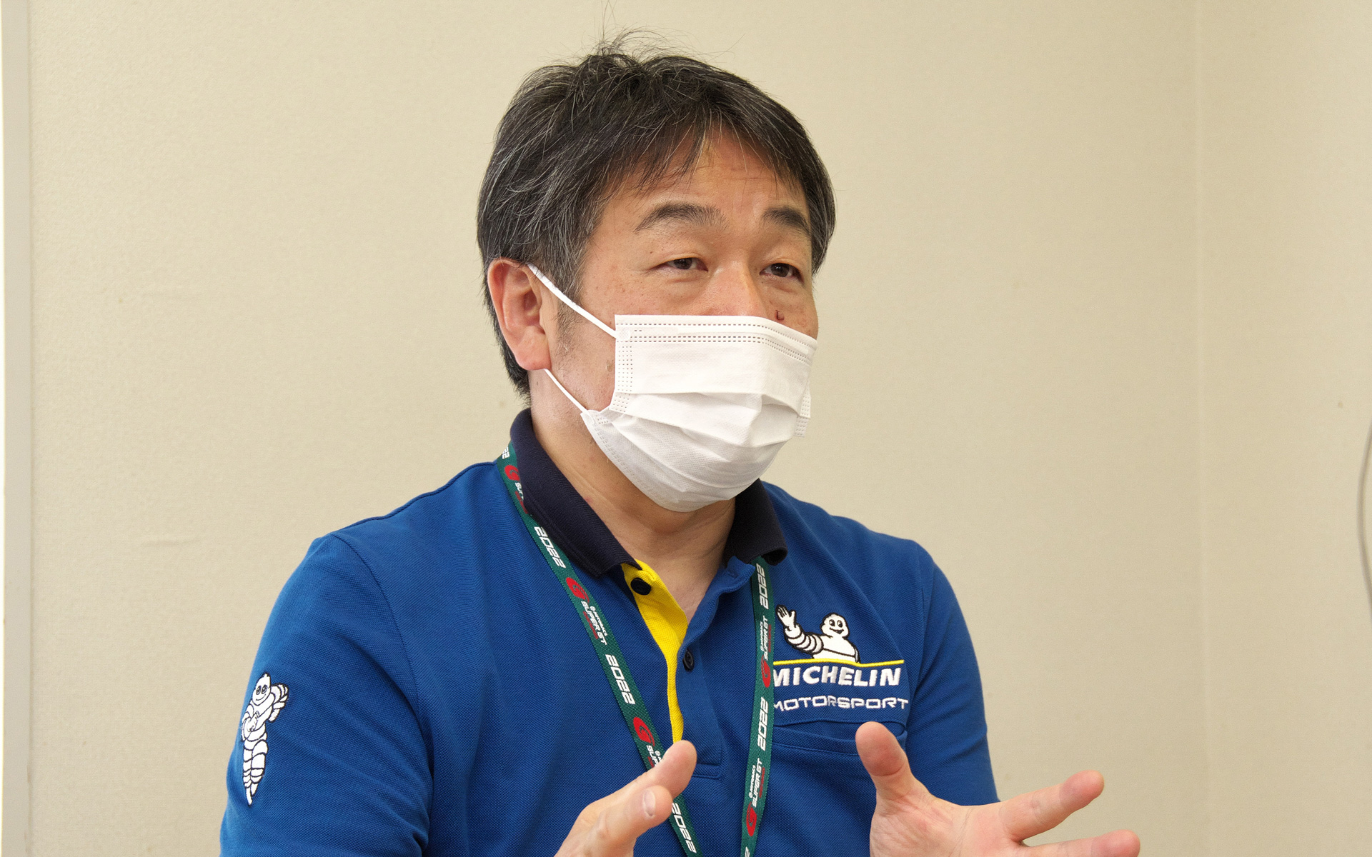 日本ミシュランタイヤ株式会社 モータースポーツダイレクター 小田島広明氏