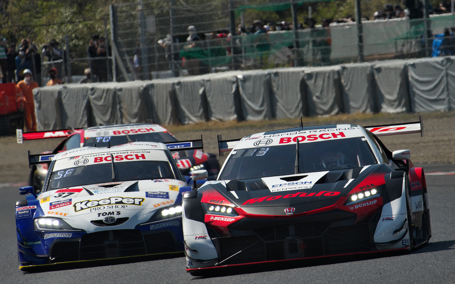 GT500クラス 16号車 Red Bull MOTUL MUGEN NSX-GT（笹原右京/大湯都史樹組）