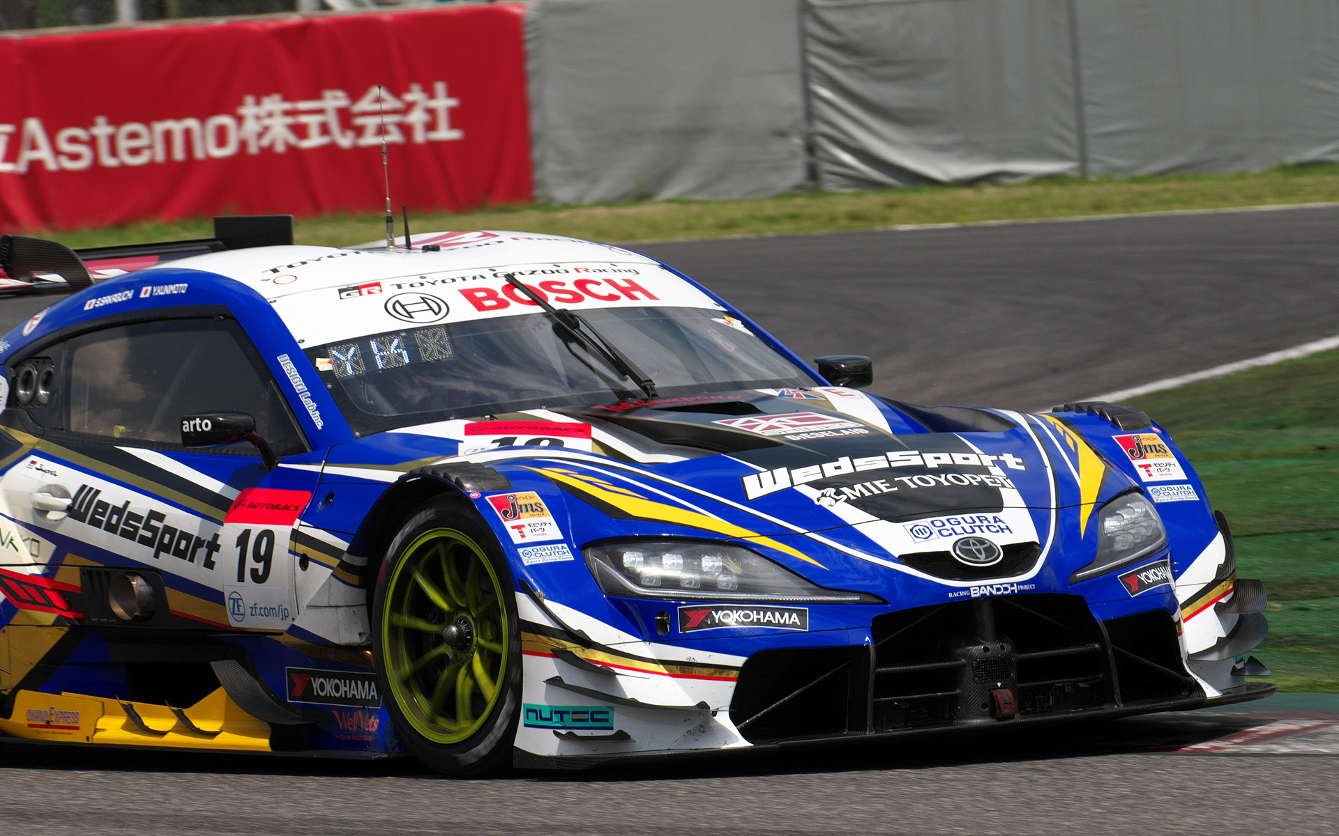 19号車 WedsSport ADVAN GR Supra（国本雄資/阪口晴南組）