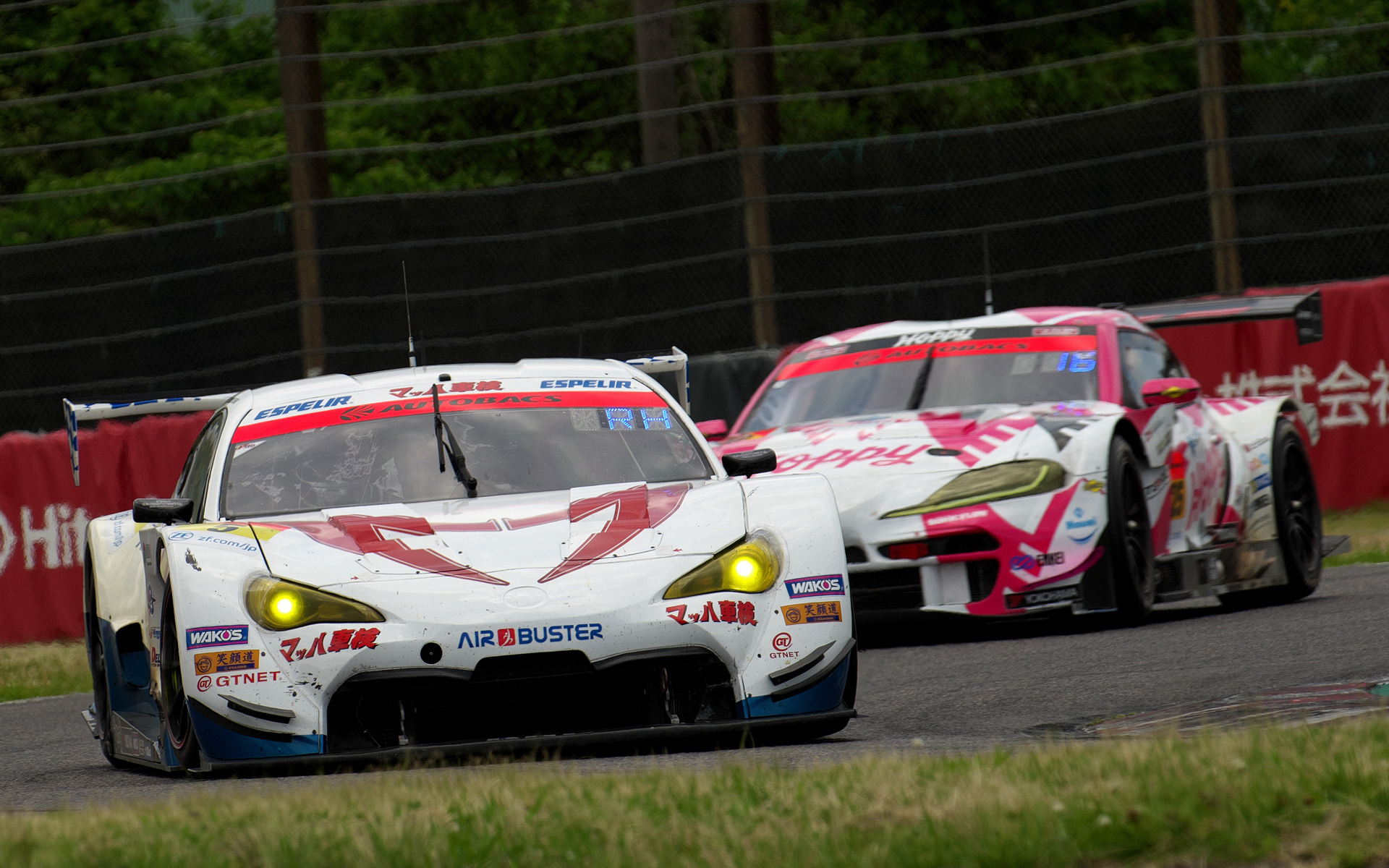 GT300では15台のマシンが横浜ゴムのタイヤを装着する