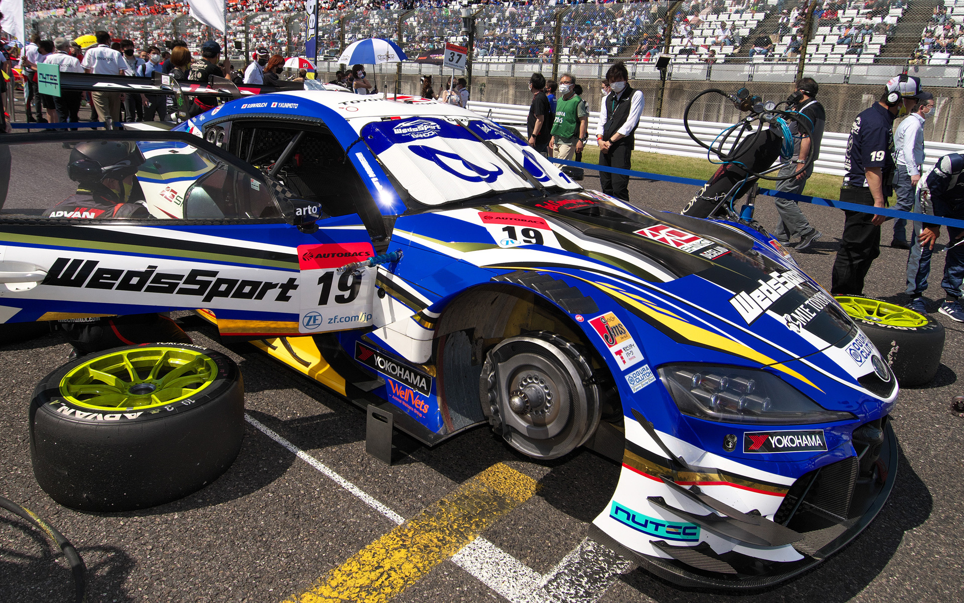 19号車 WedsSport ADVAN GR Supra（国本雄資/阪口晴南組）