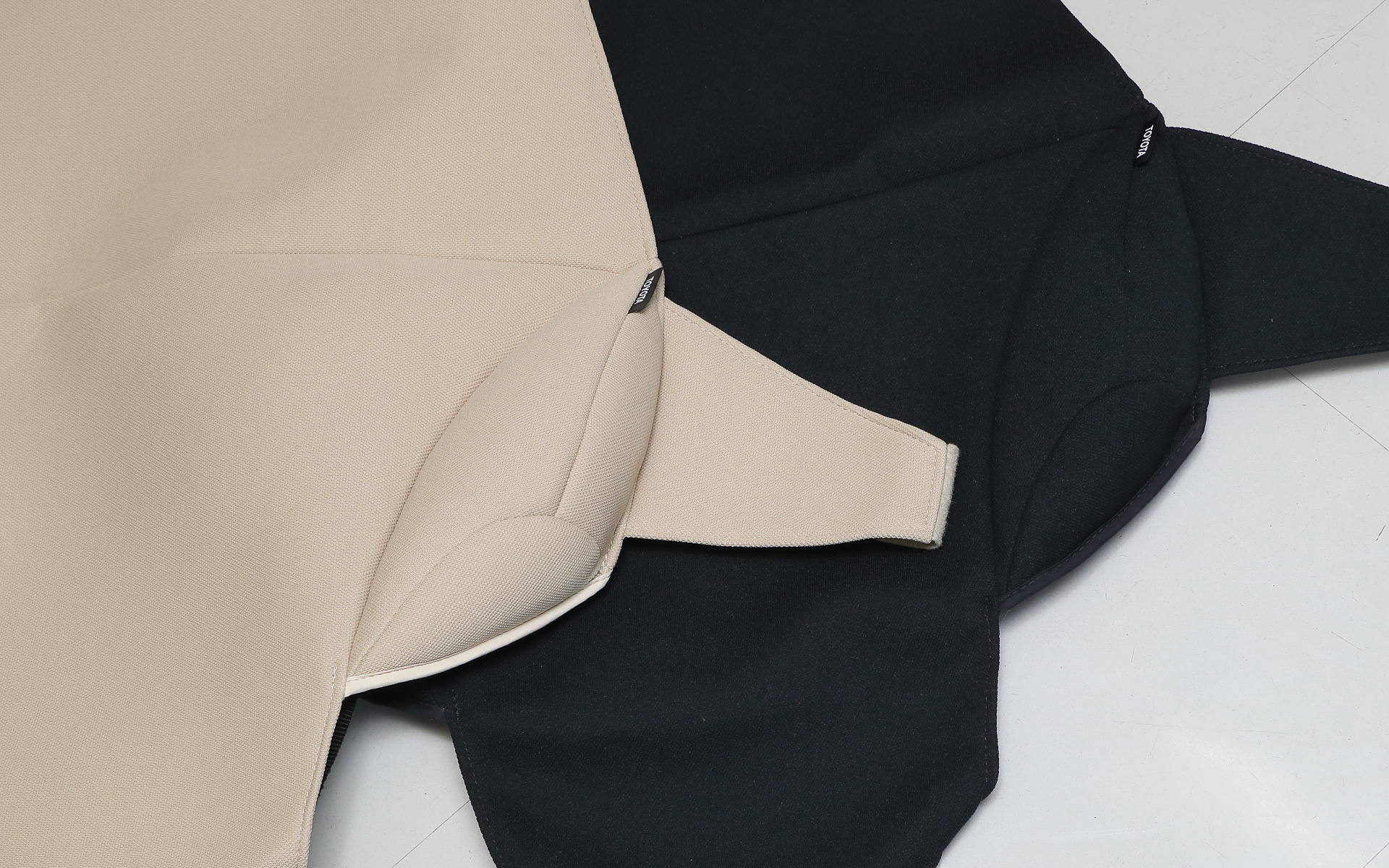 ベンチシート向けの安心ドライブサポートクッションは新色のライトベージュとブラックを展開