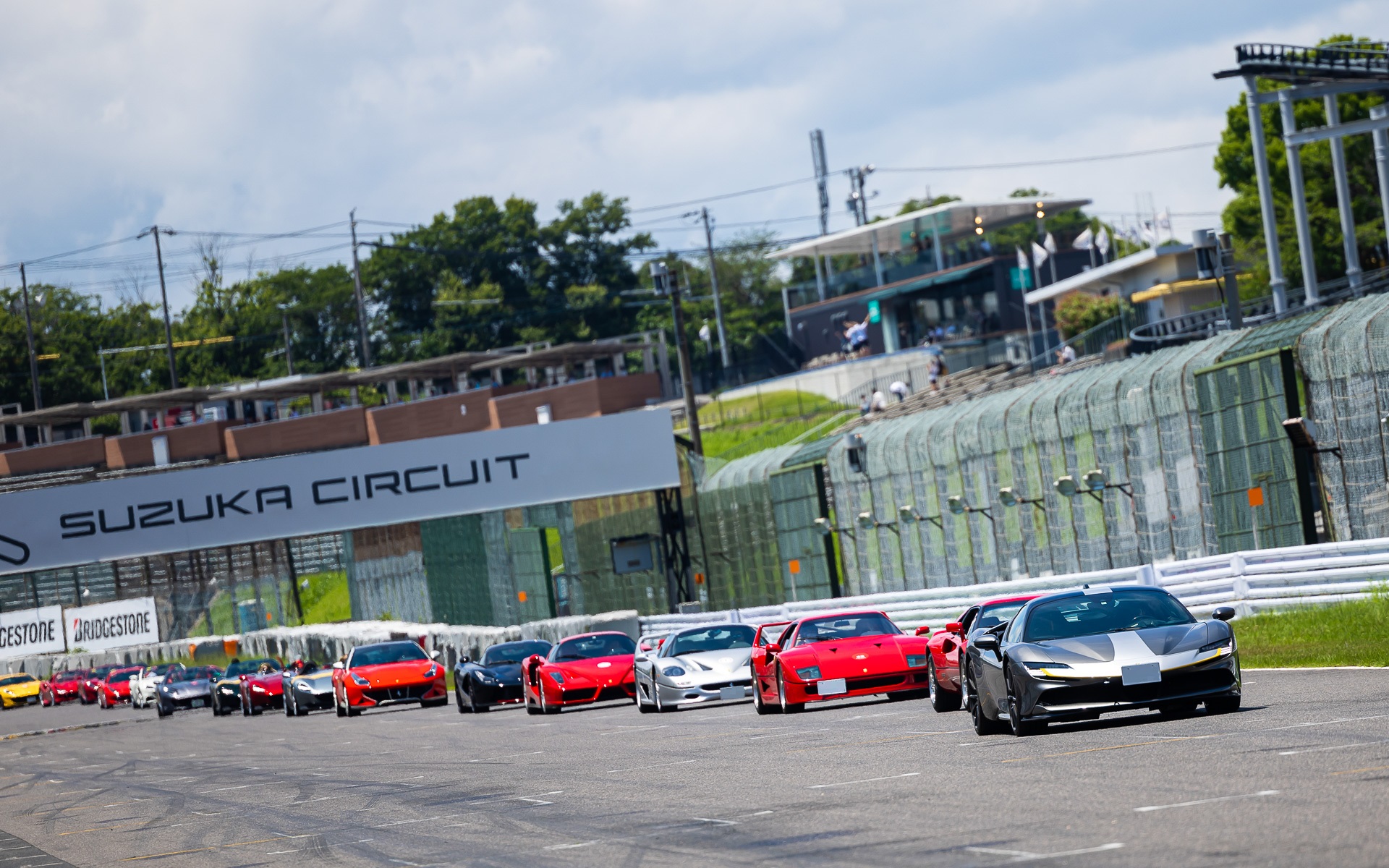 初級者、中級者、上級者とクラス別に走行枠が用意されている