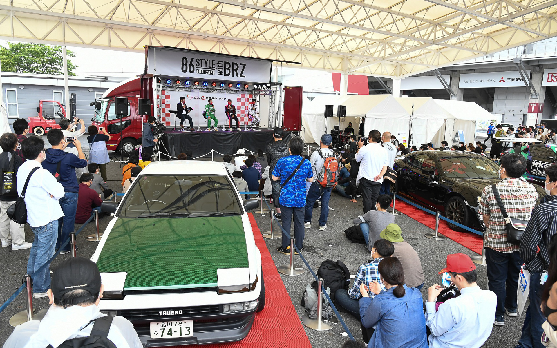 ステージでのトークショー