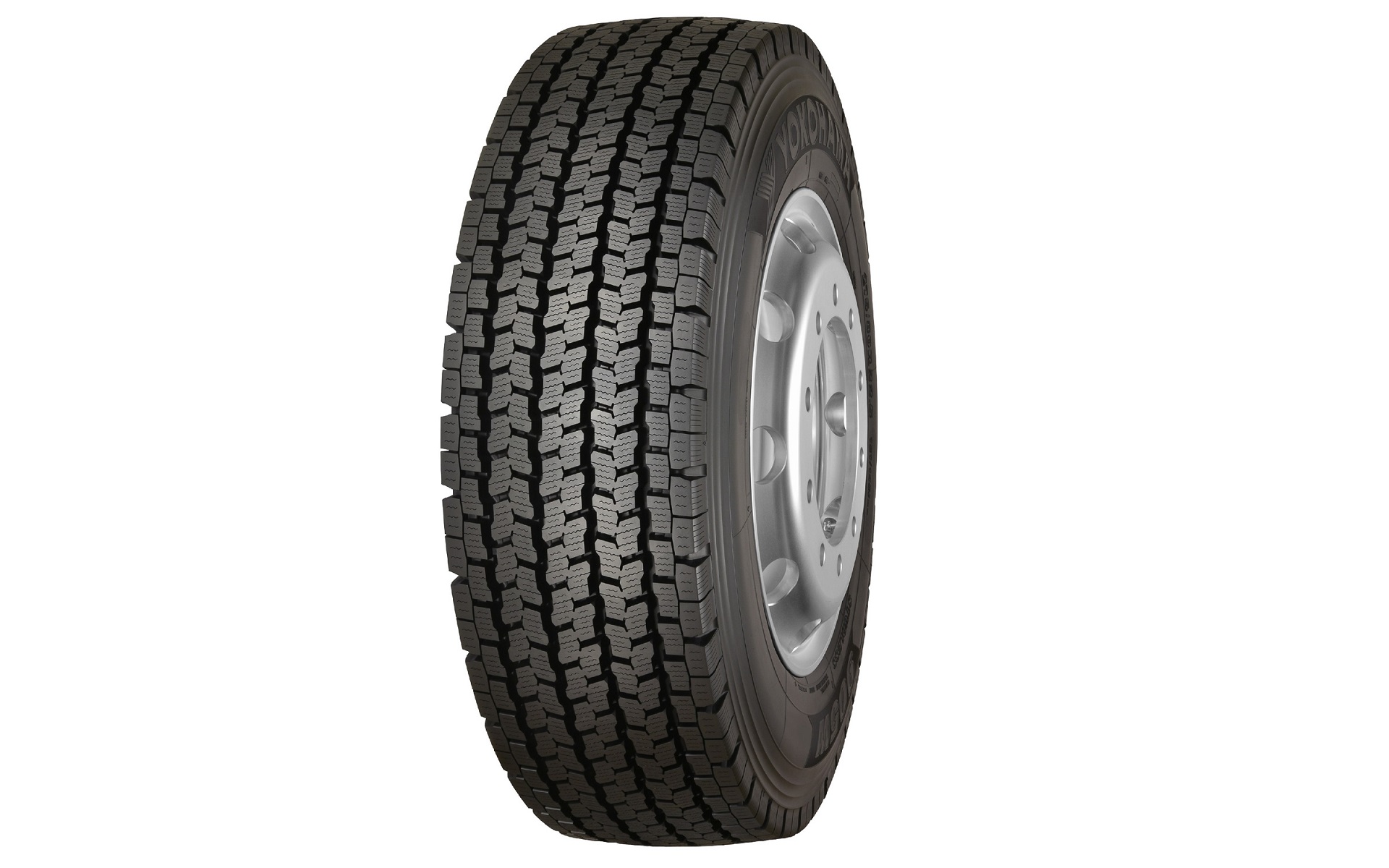 横浜ゴムが氷雪性能重視型のトラック・バス用の新スタッドレスタイヤ「905W」を9月から発売する