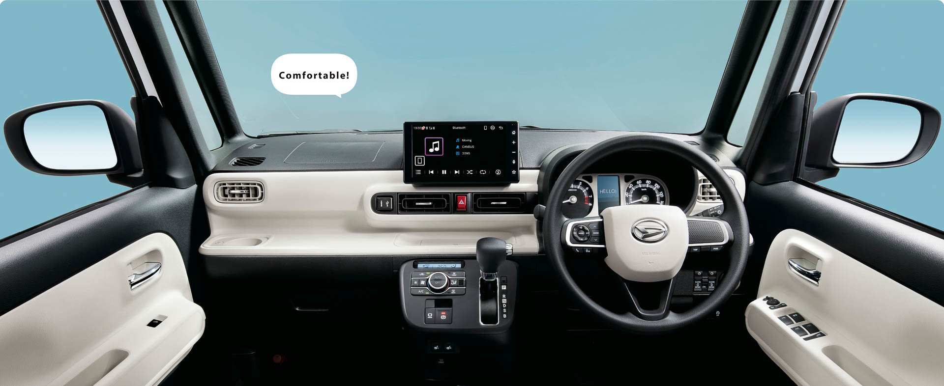 ムーヴ キャンバス ストライプ