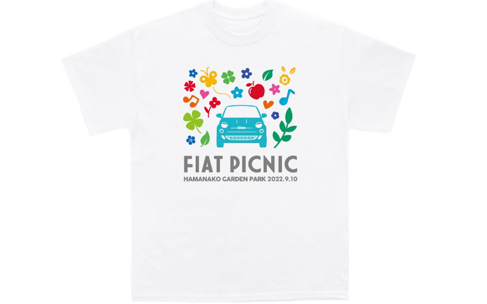 「FIAT 500 Twitter クイズキャンペーン」では、抽選で65名に「イベントオリジナルTシャツ」がプレゼントされる