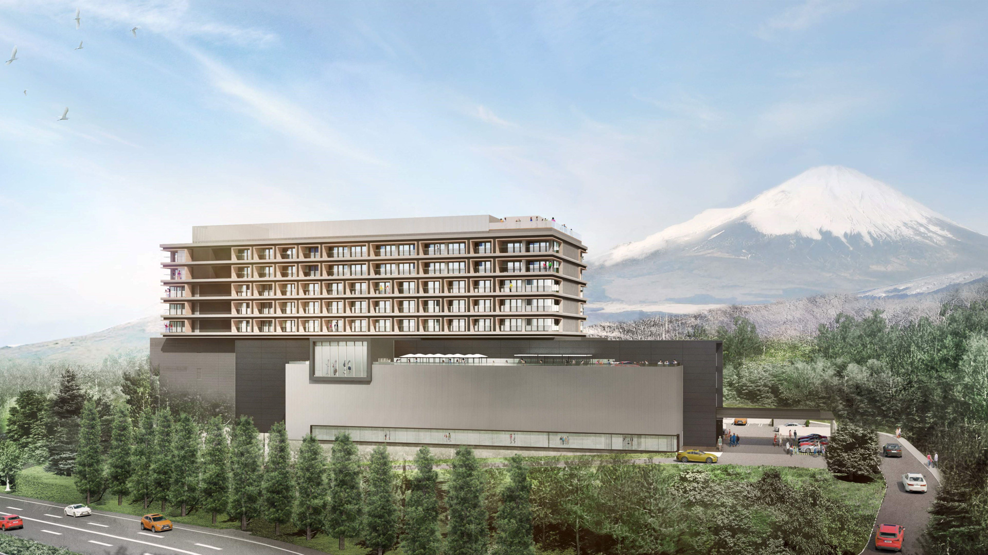 富士スピードウェイホテルが10月7日開業