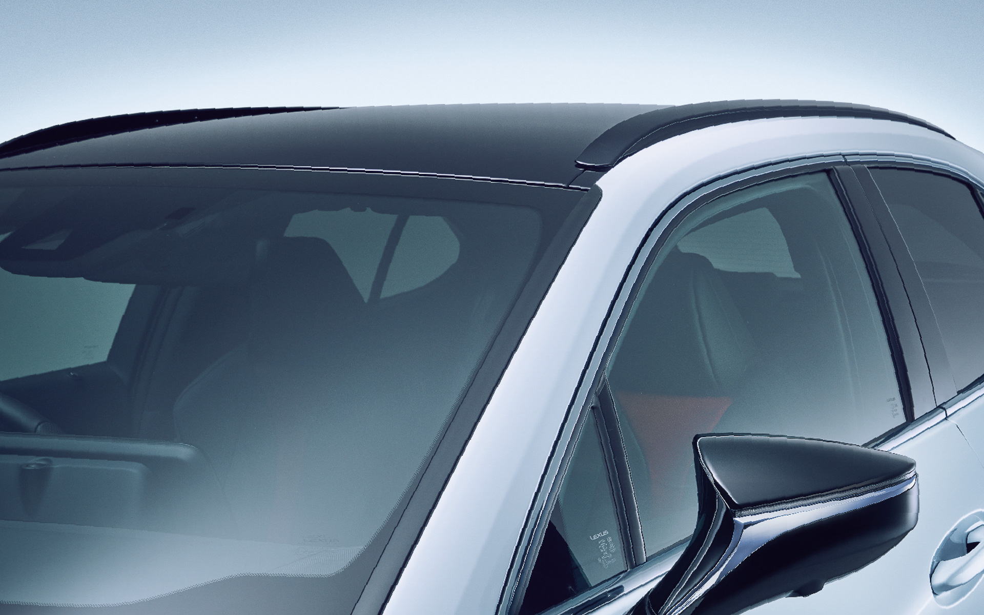 専用ブラック塗装のルーフレールはメーカーオプション