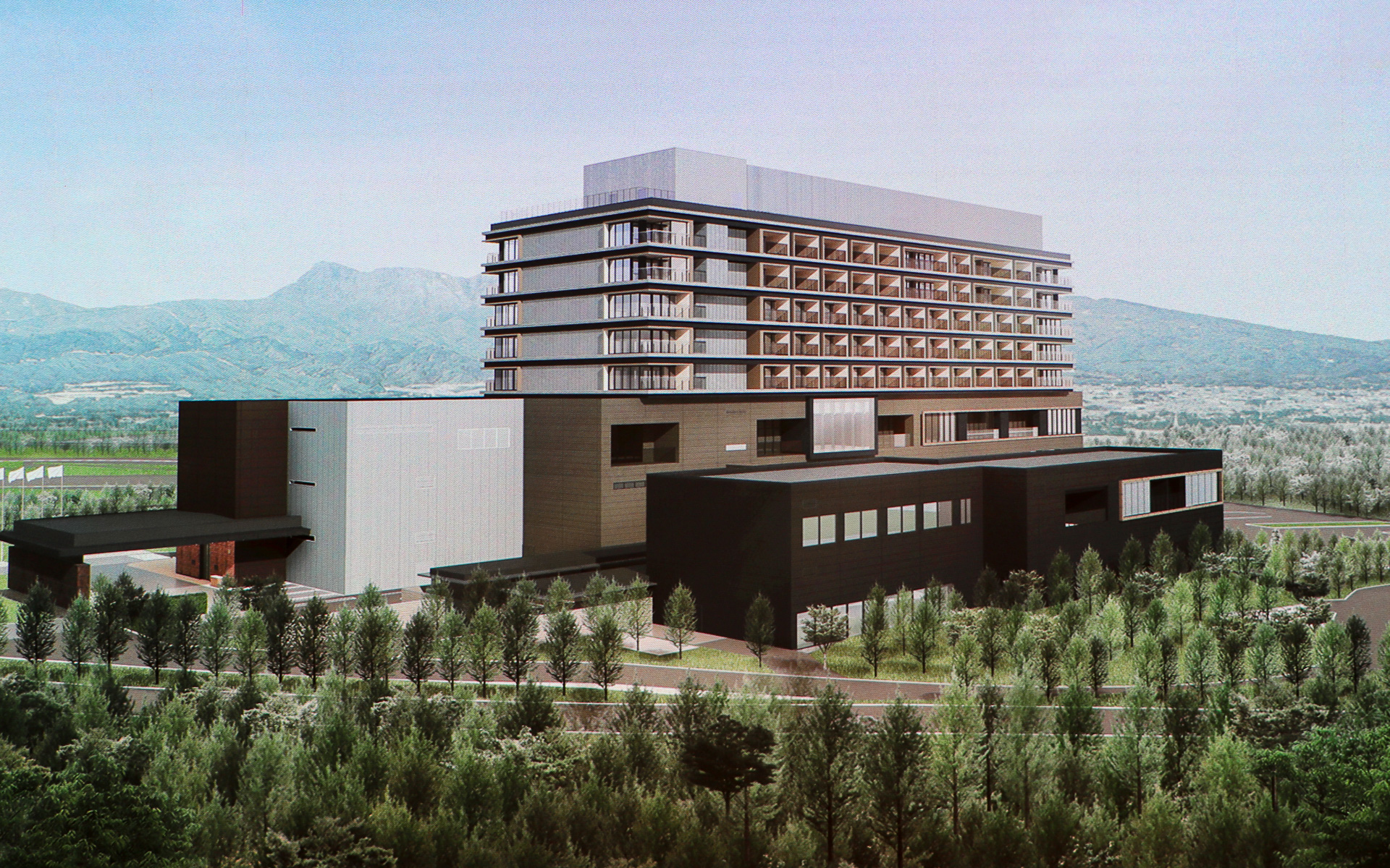 富士スピードウェイホテル外観