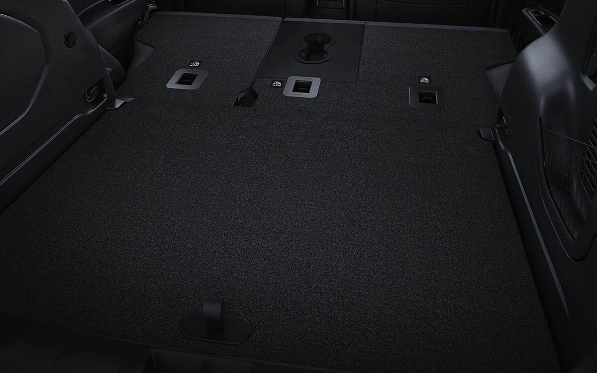 カーゴフロアは高さ調節が可能