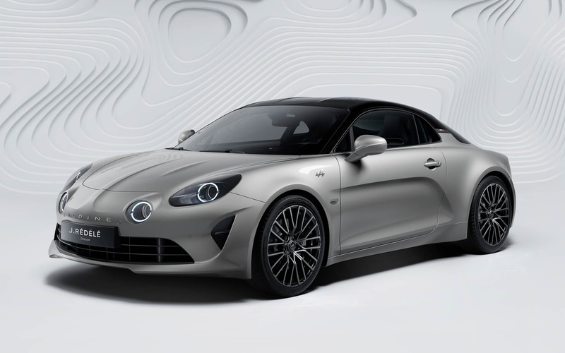 Alpina A110 ノベルティ アルピーヌ、創業者生誕100周年記念限定車「A110 GT ジャン・レデレ