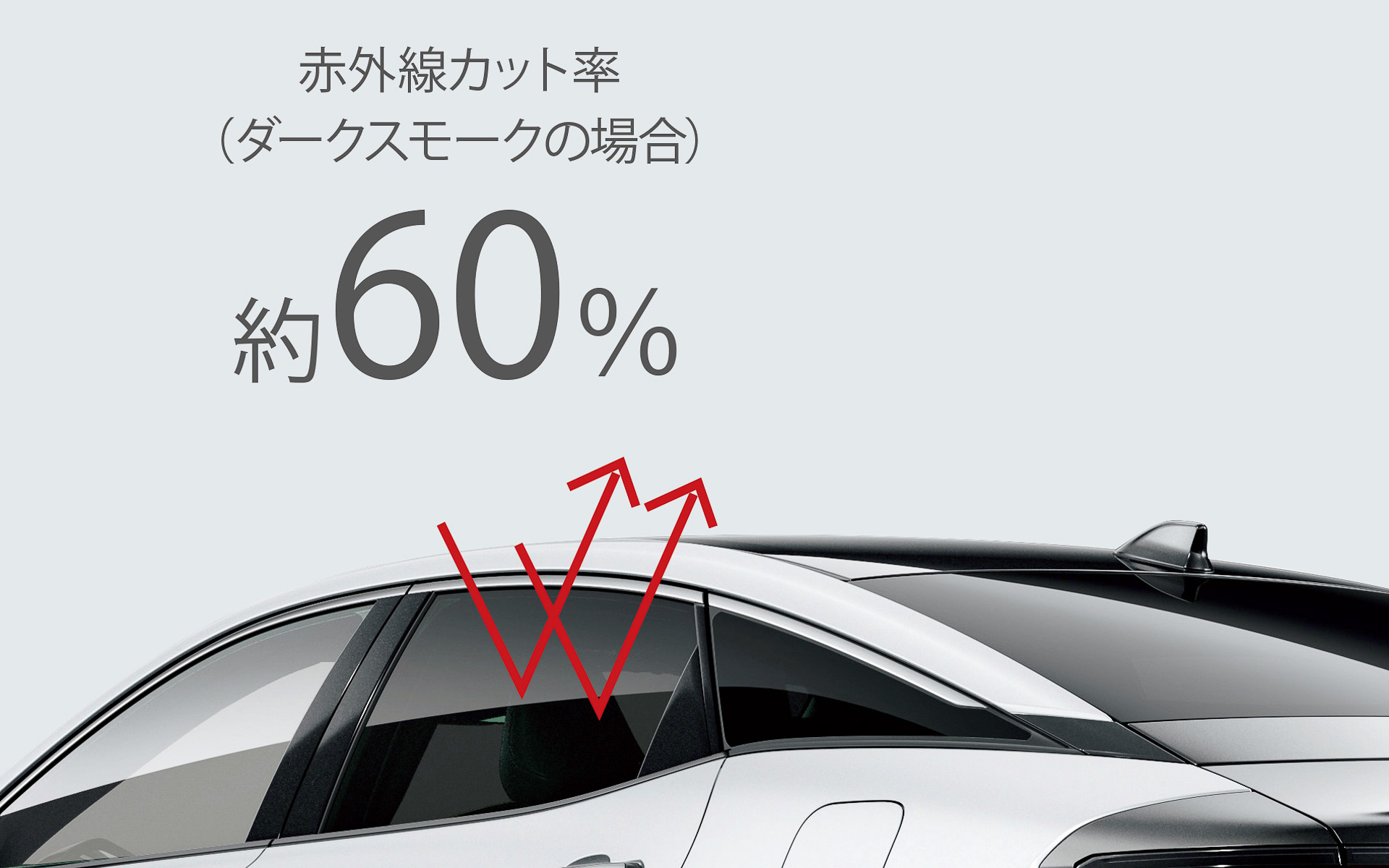 IR（赤外線）カットフィルムは、スモークとダークスモークがあり、いずれも1万6500円