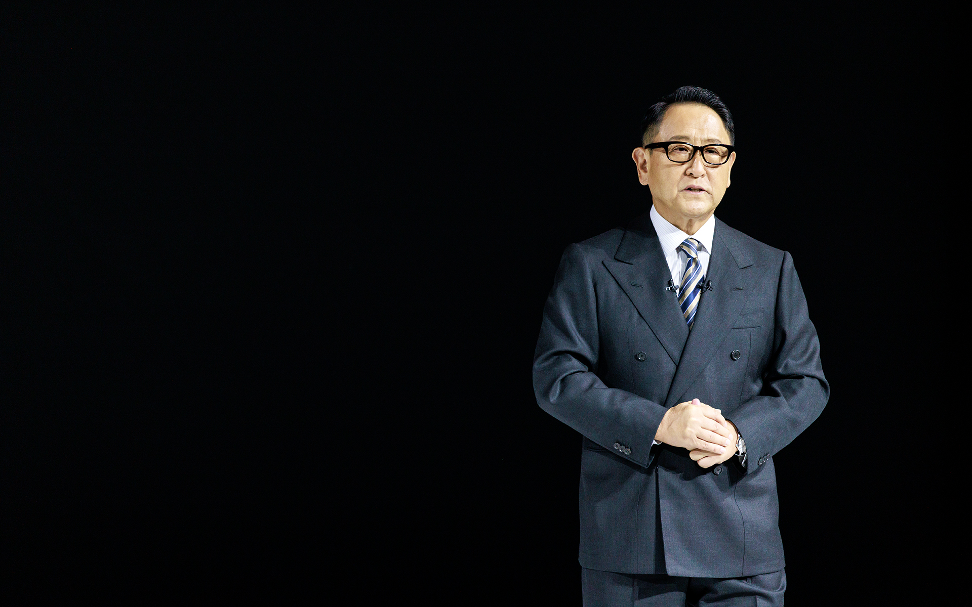 最初の職場は元町工場と語る、豊田章男社長