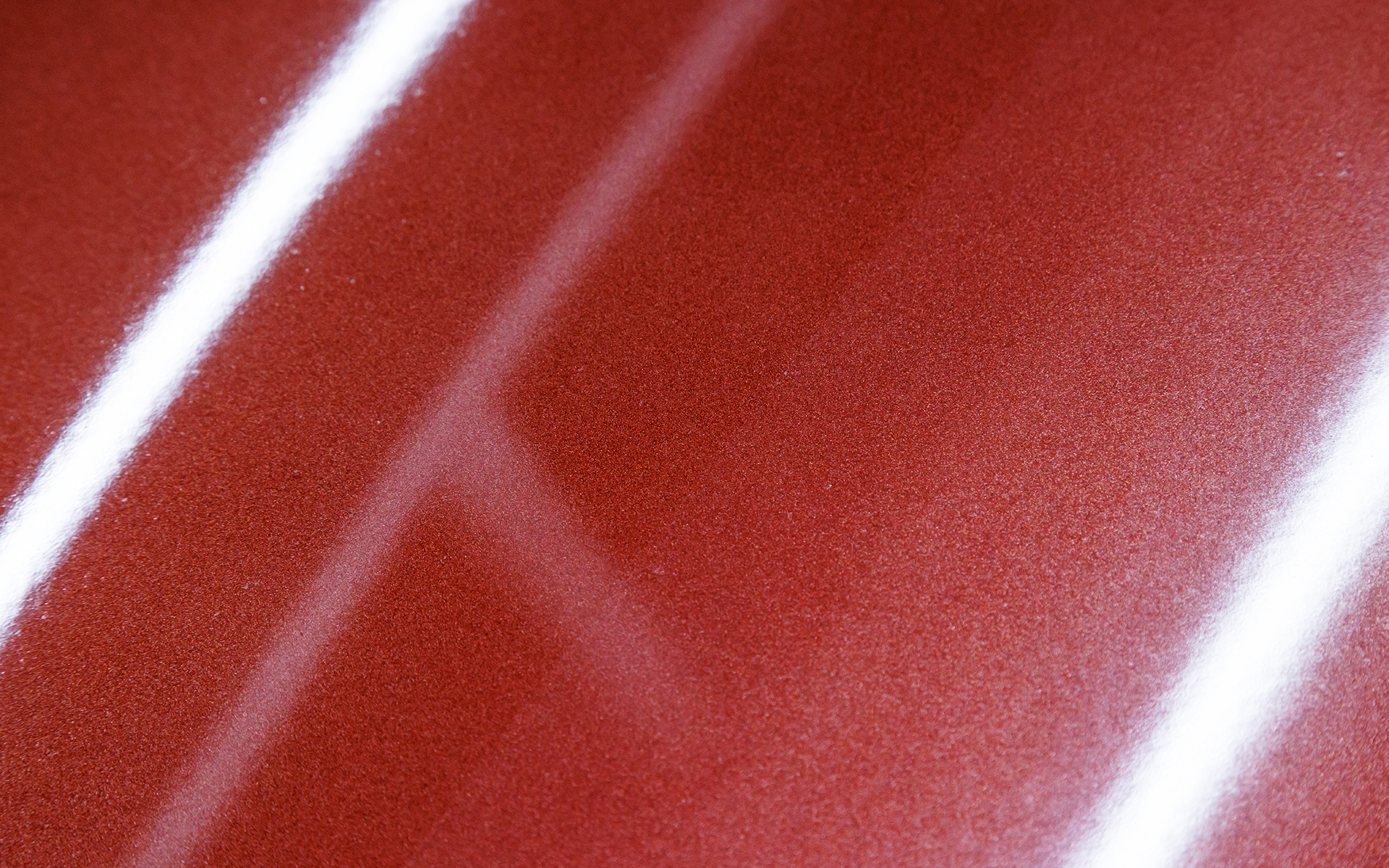 マスキングテープを外してみると……。境目がクッキリ