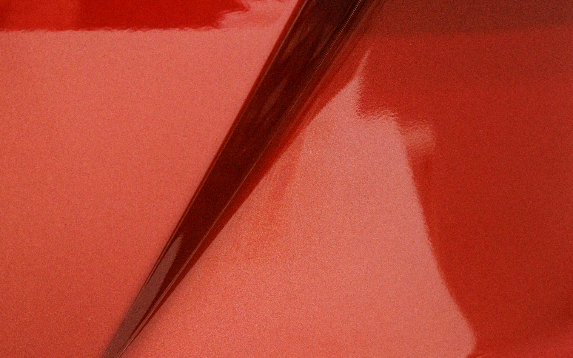 この写真だと中央にムラがあるのが分かる