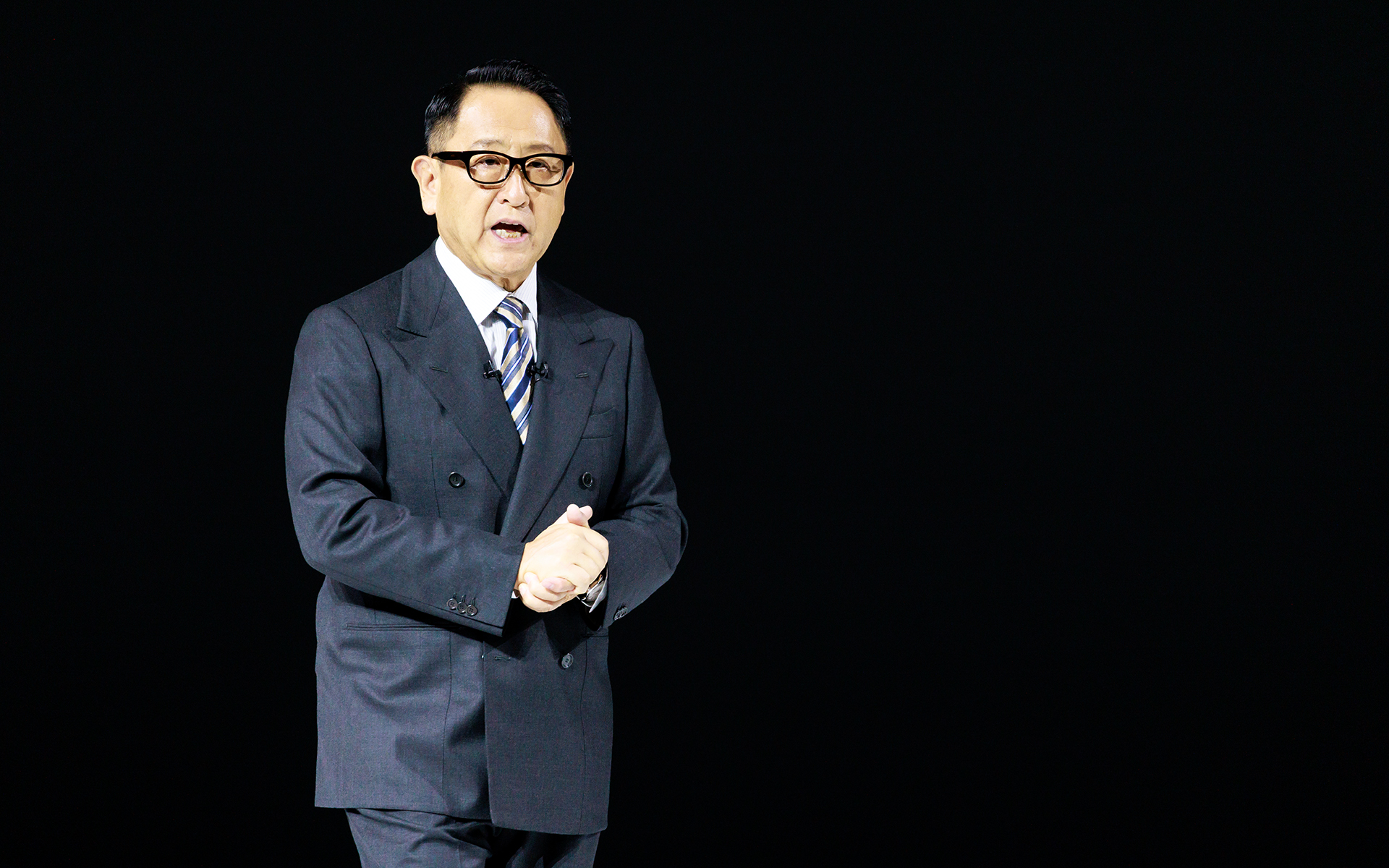 トヨタ自動車株式会社 代表取締役 豊田章男氏