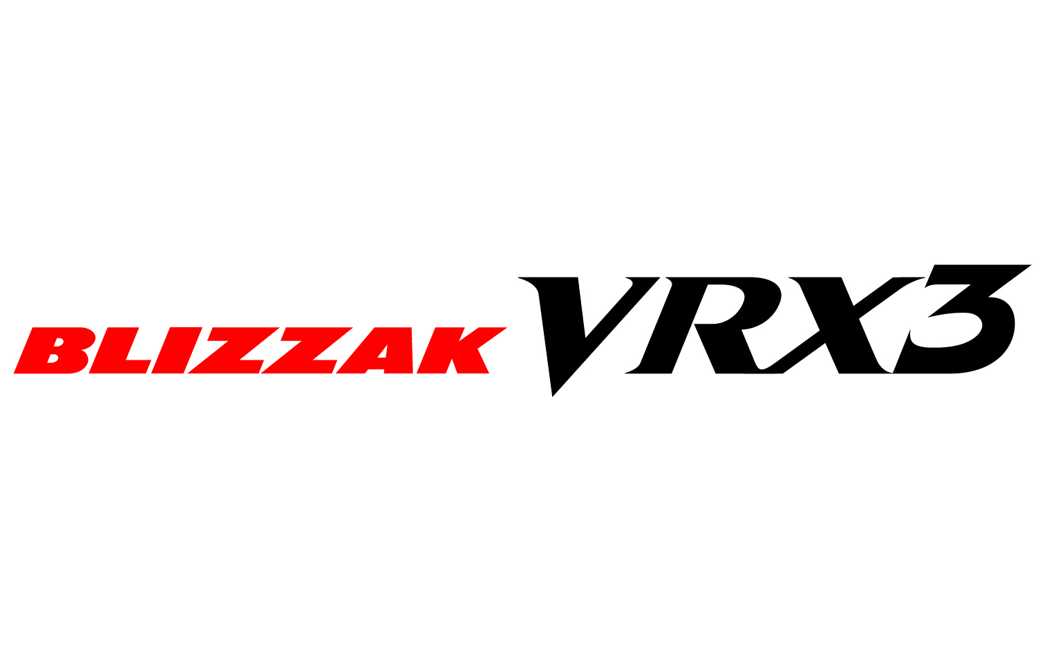 ブリザック VRX3ロゴ