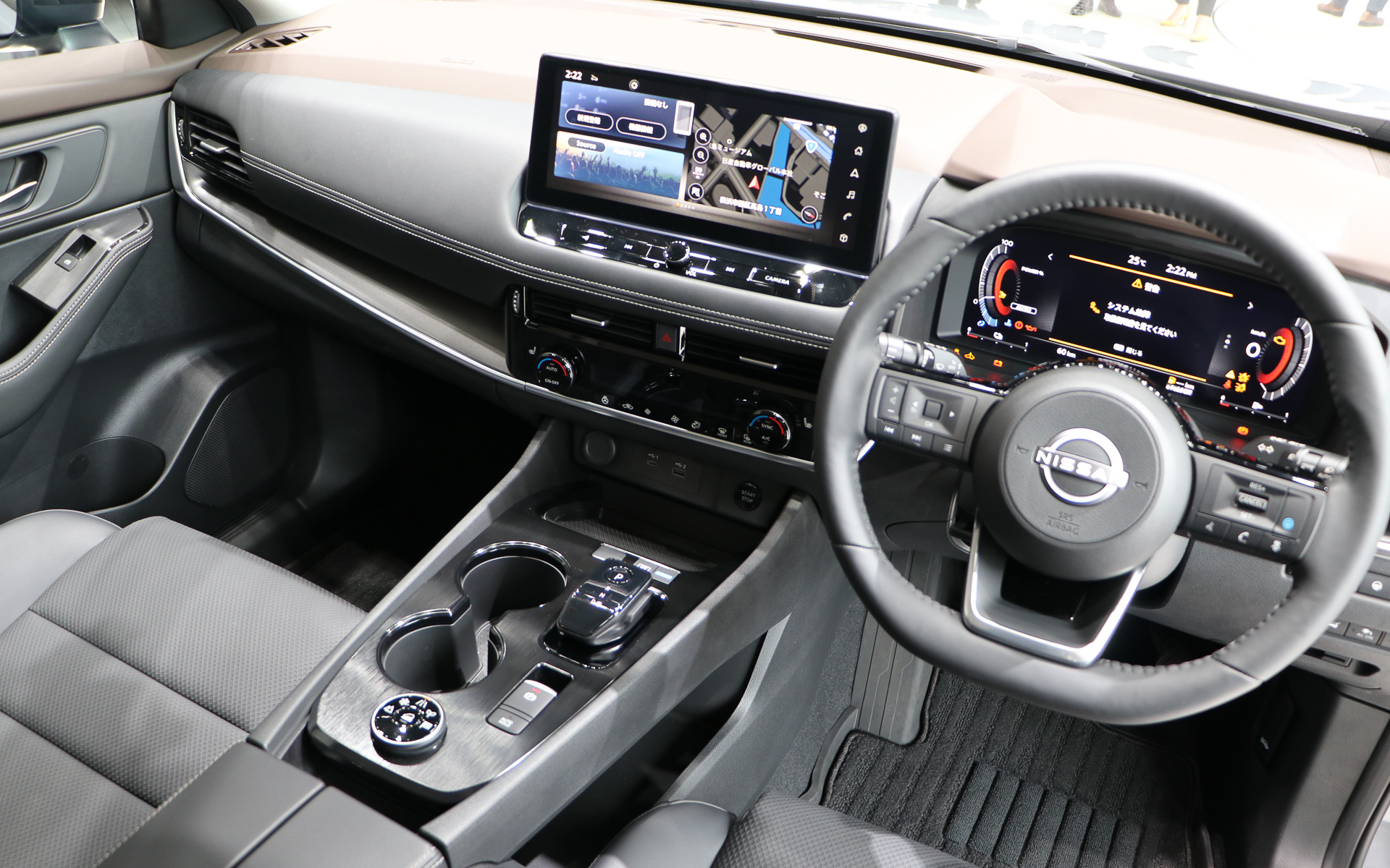 新型エクストレイルのインテリア（写真はX e-4ORCE エクストリーマーX）