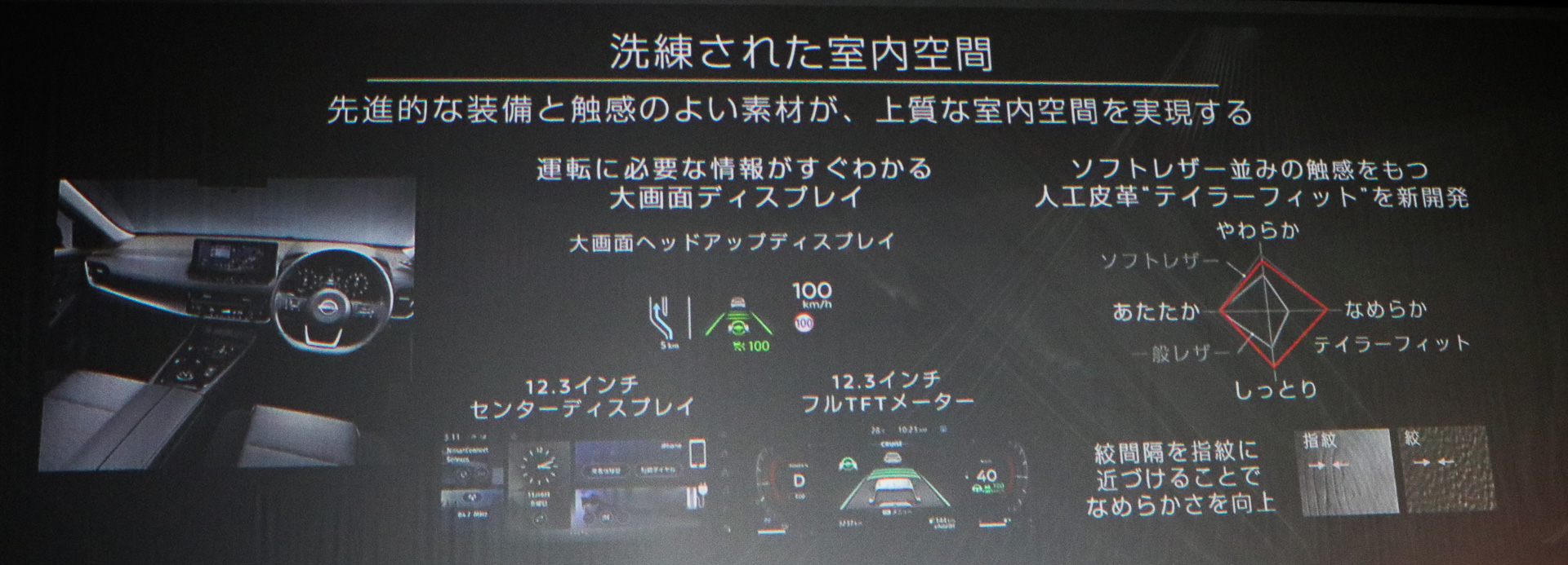 洗練された室内空間