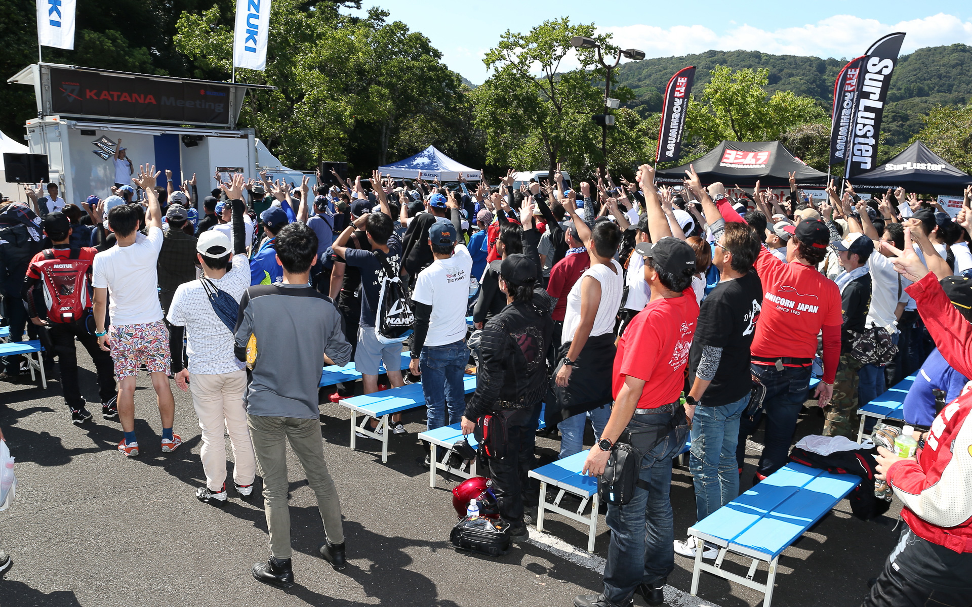 第1回（2019年）のじゃんけん大会の様子