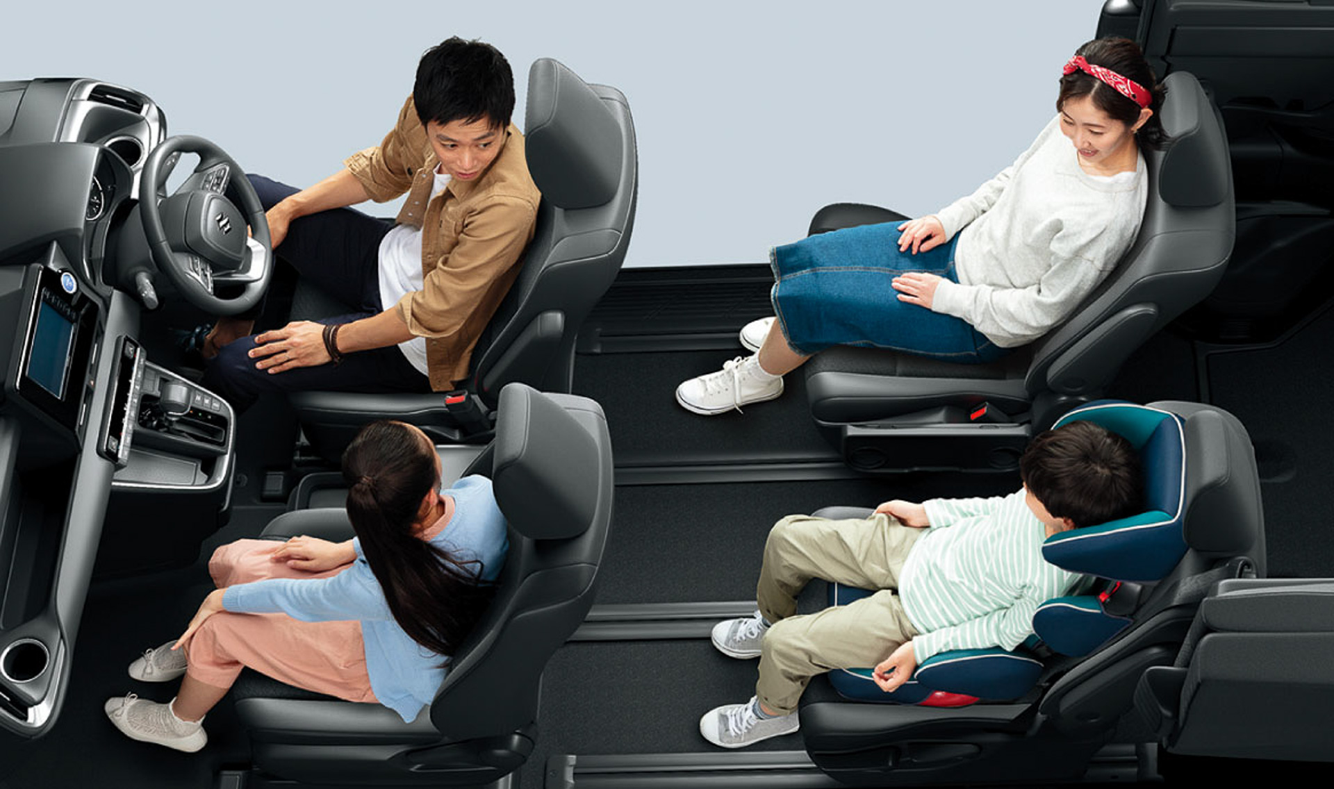 シートアレンジ（スーパーリラックスモード）