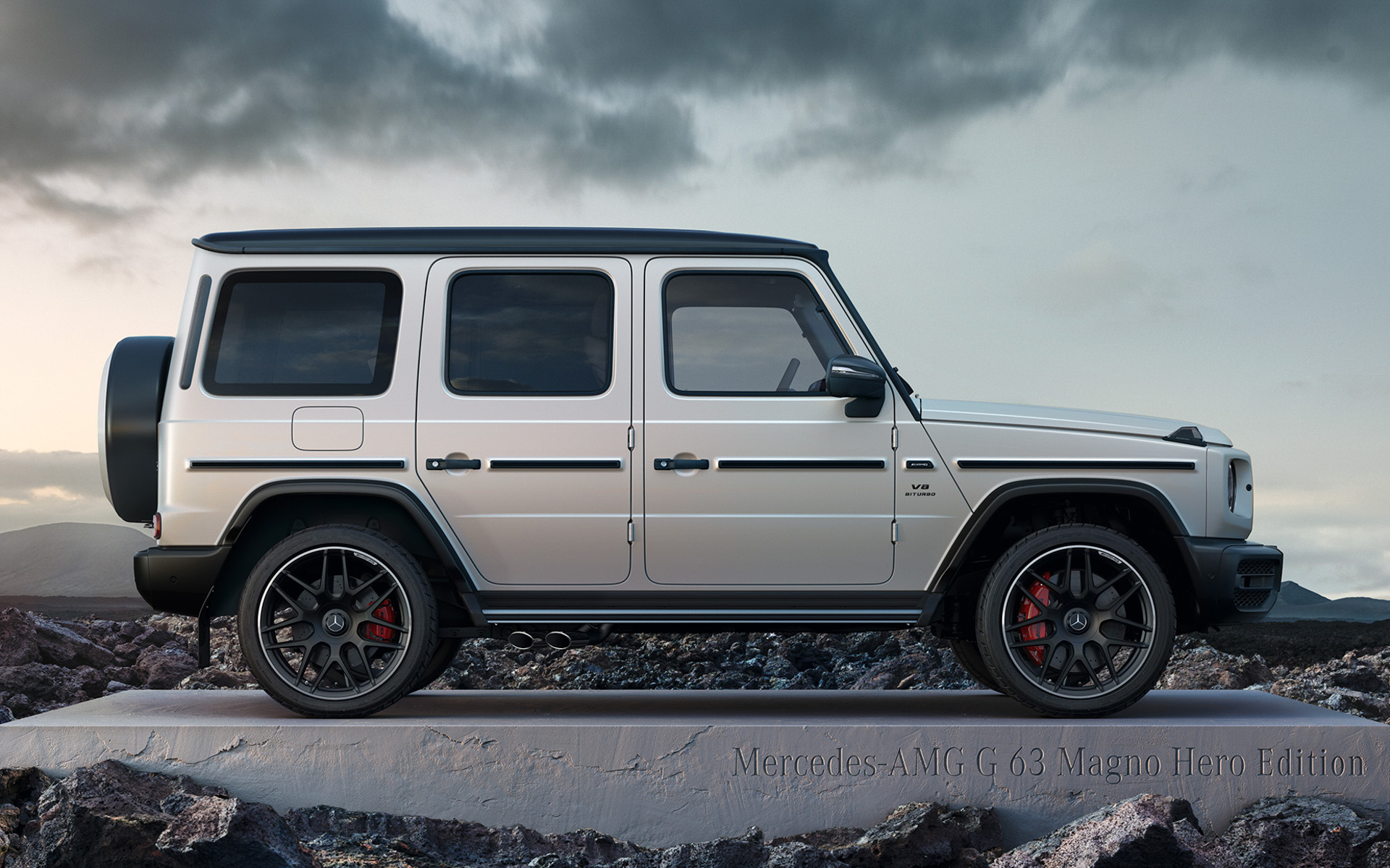 メルセデスAMG G 63 Magno Hero Edition （外装色：マグノオパリスホワイト）