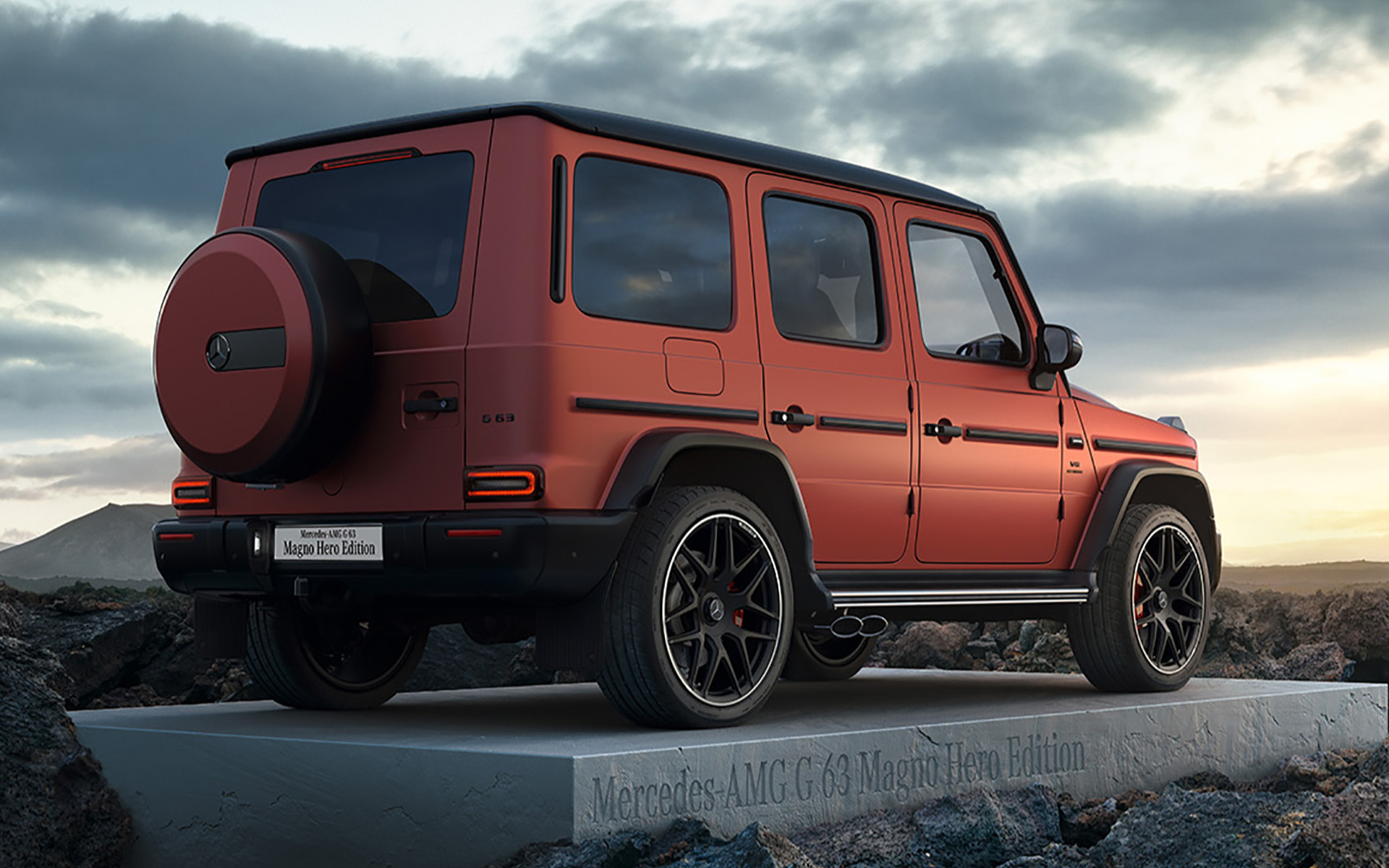メルセデスAMG G 63 Magno Hero Edition （外装色：マグノコッパーオレンジ）