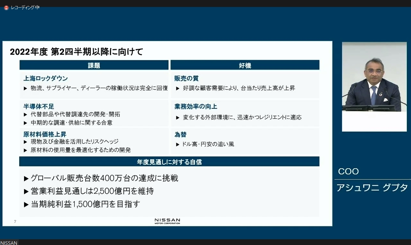 2021年度第2四半期以降に対応すべき課題と生かしていきたい好機について