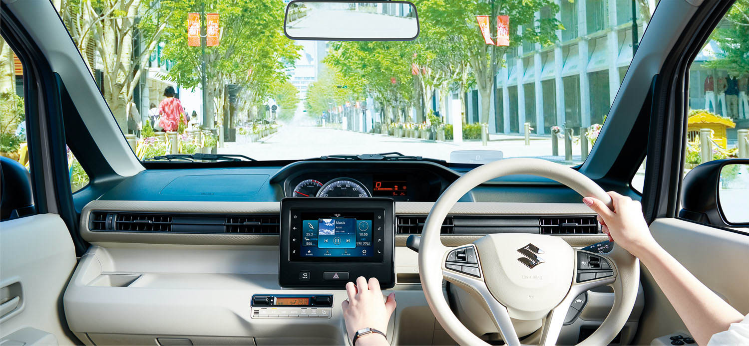 ワゴンRのインパネ