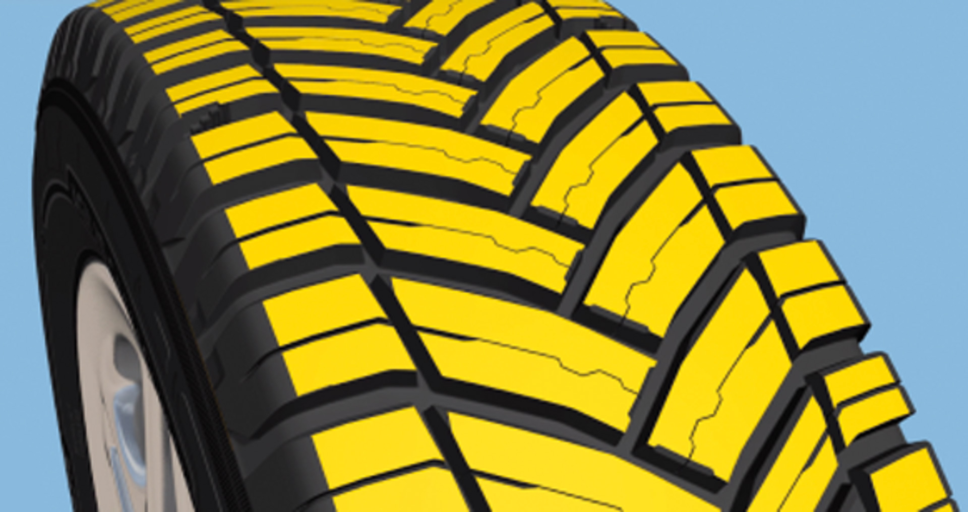 Vシェイプ トレッドパターン