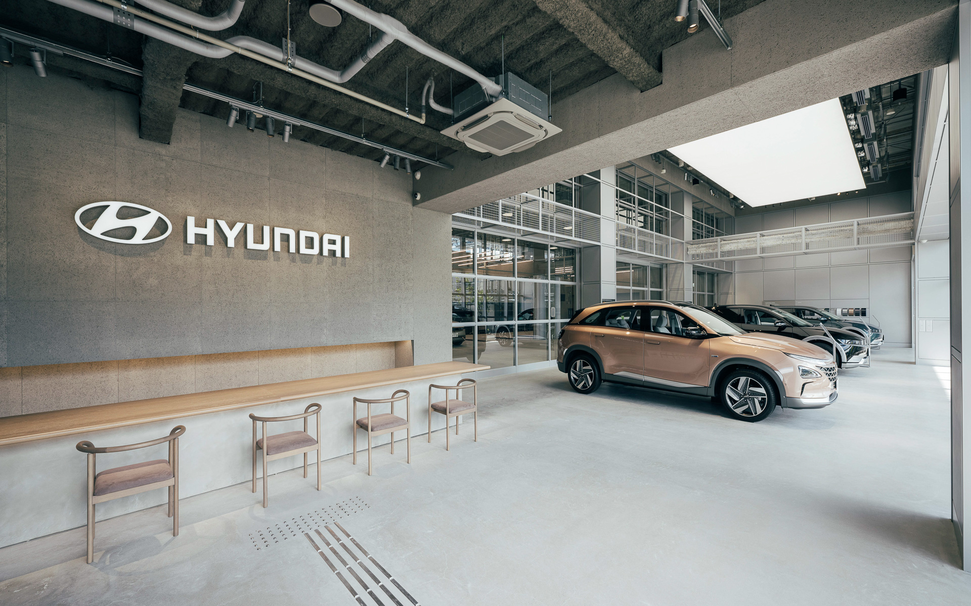 1階のショールーム