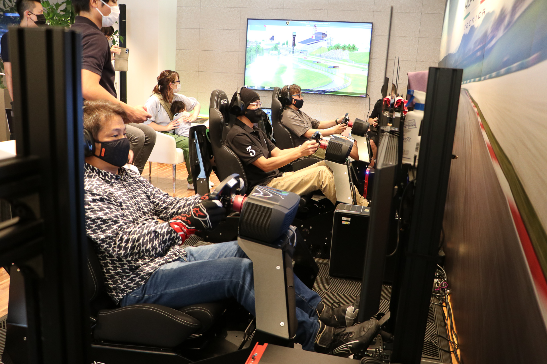 決勝レースの模様