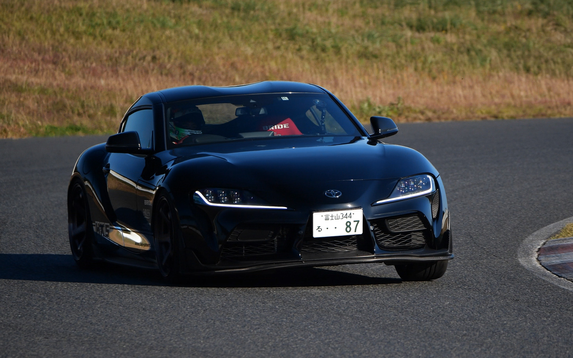 テスト走行の様子