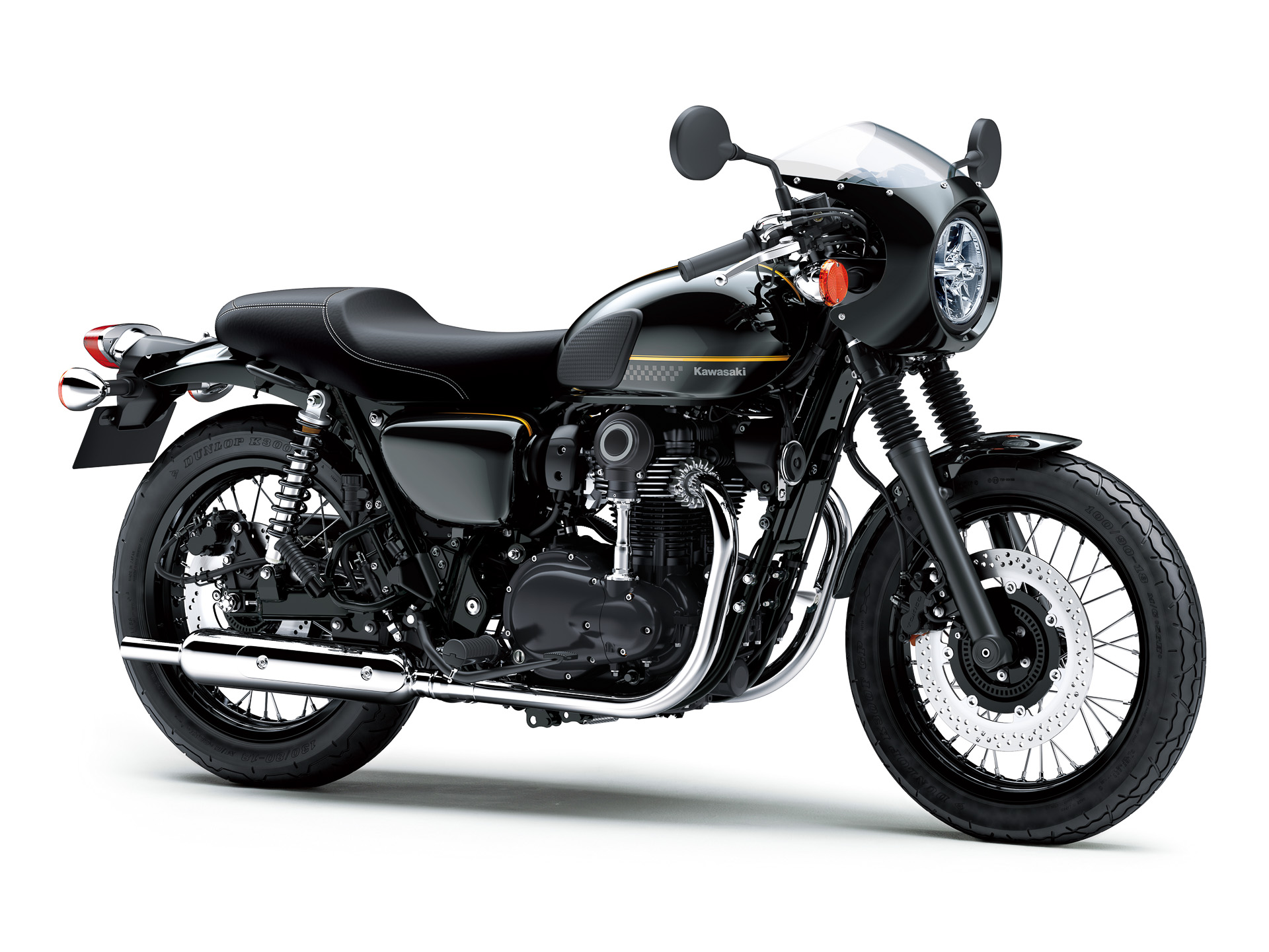 W800 CAFEの新カラー「エボニー」