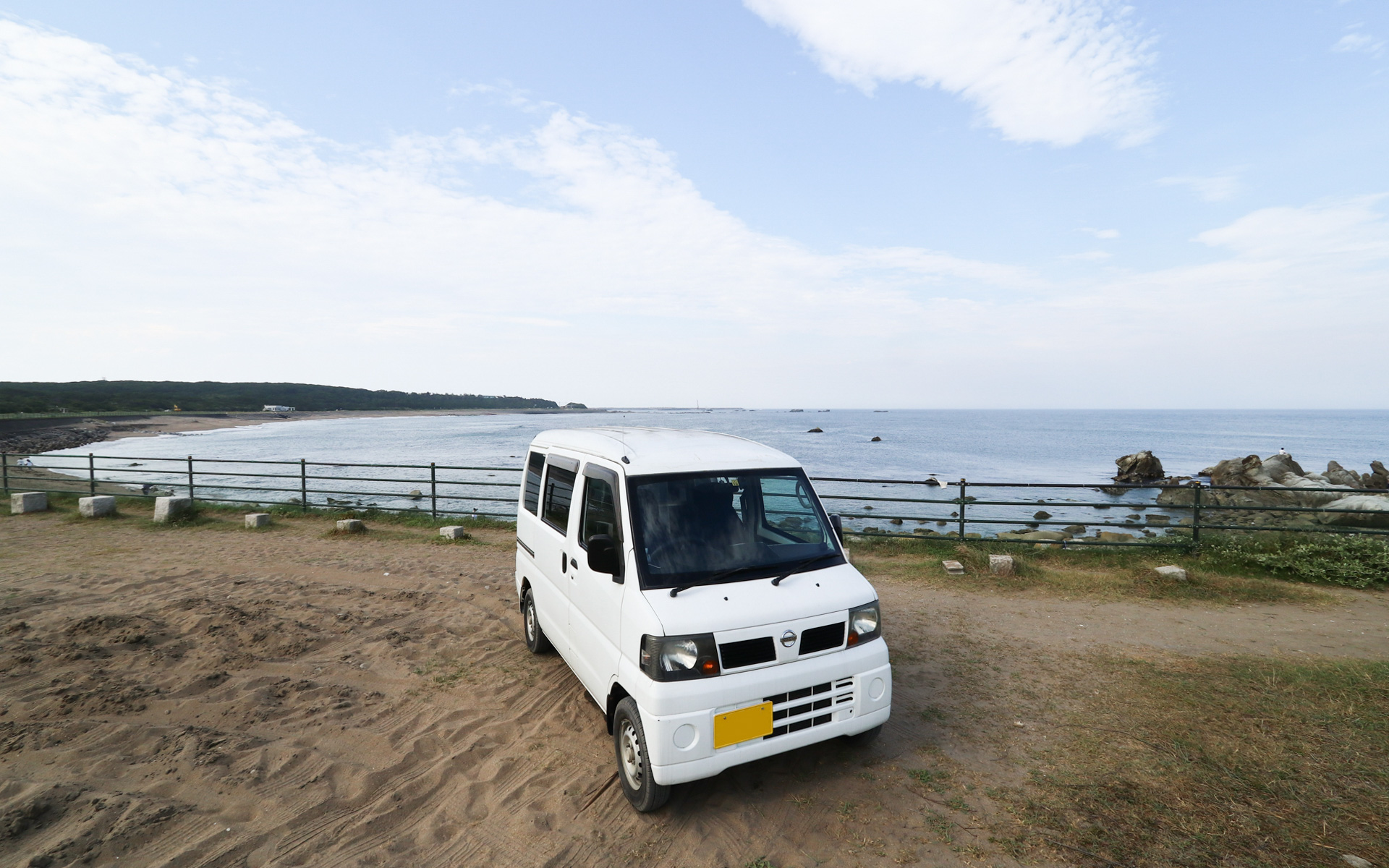 避暑地に向かったわが軽バン、日産クリッパーバン