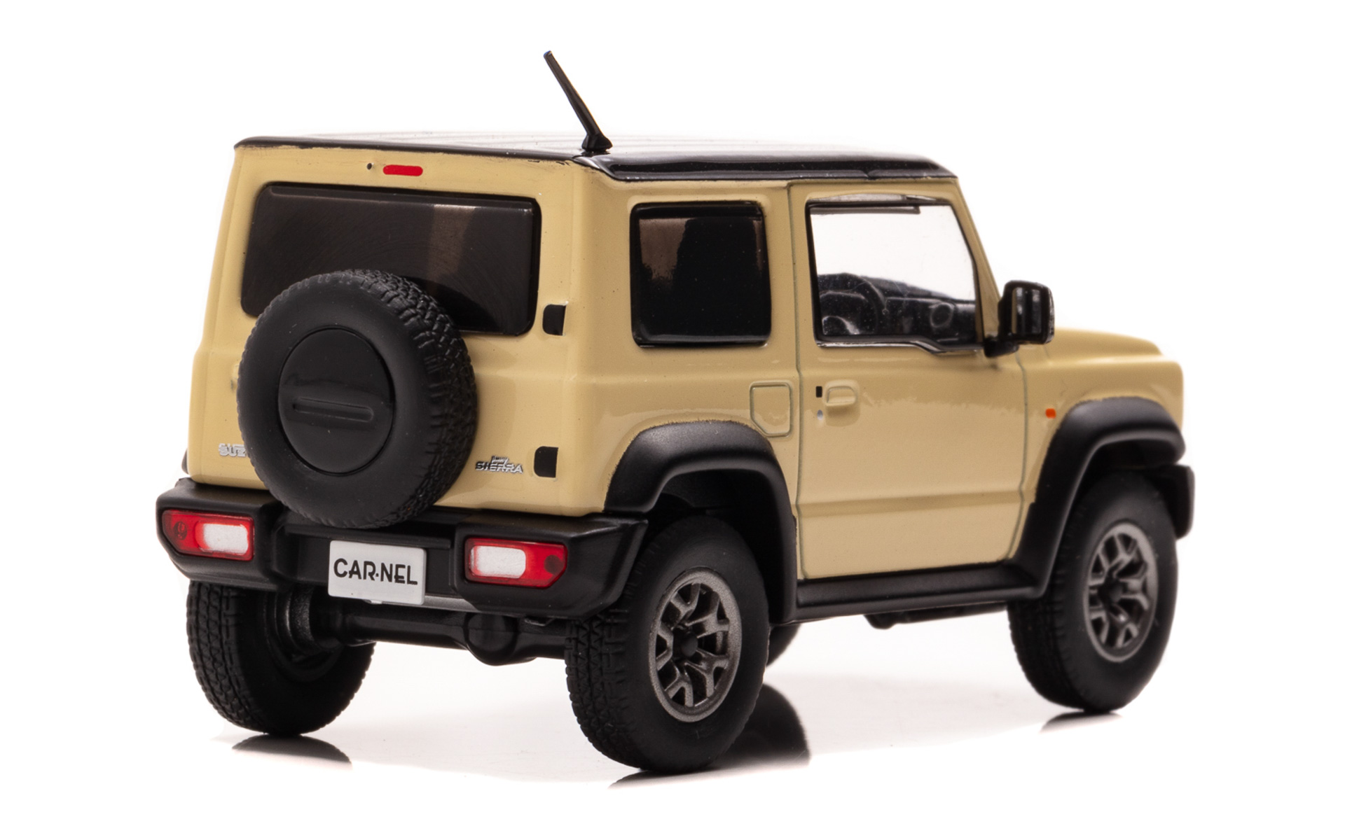 1/43 スズキ ジムニー シエラ JC（JB74W）2018 Chiffon Ivory Metallic/ブラックルーフ（限定300台）