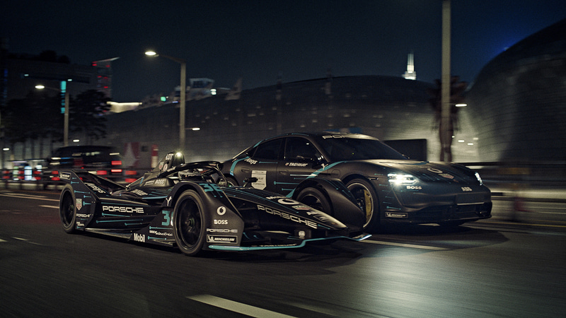 ポルシェ、フォーミュラEマシン「99Xエレクトリック」の新カラーを公開