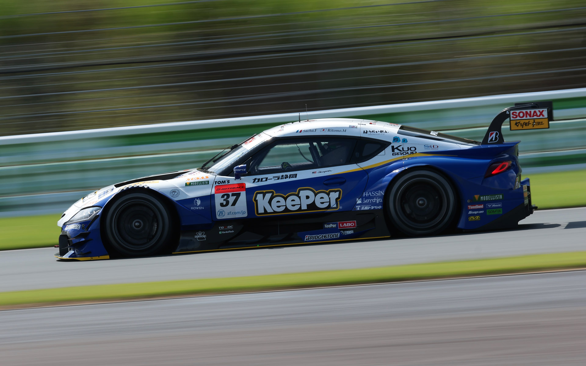 SUPER GT第4戦富士で優勝した37号車 KeePer TOM'S GR Supra
