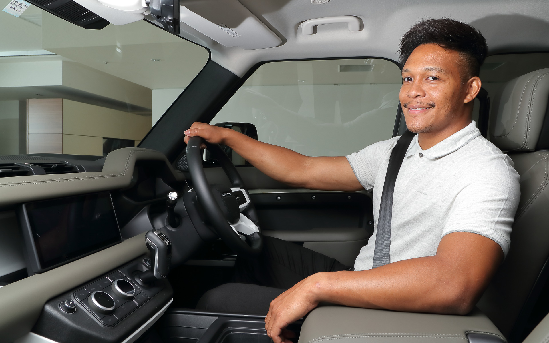 ラグビープレイヤーの松島幸太朗選手