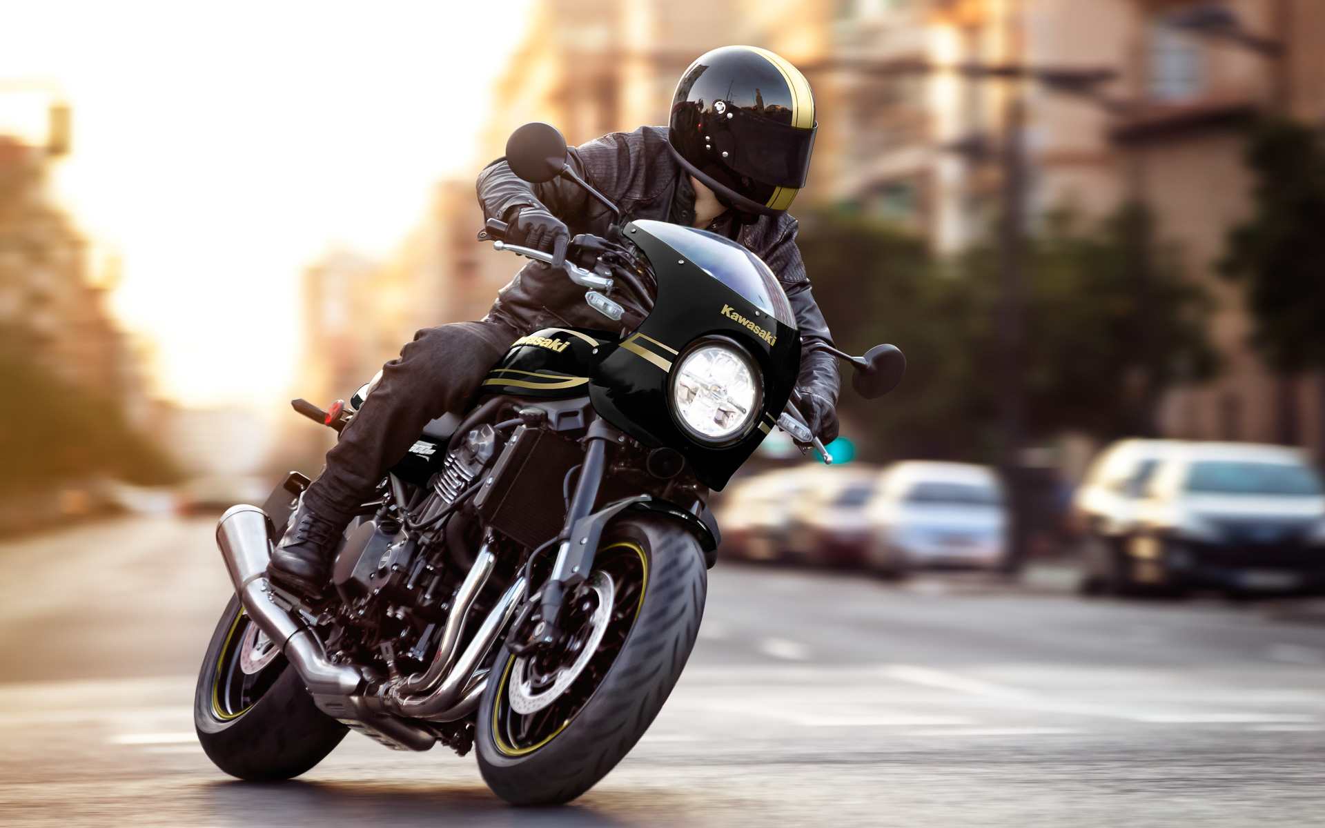 カワサキが新グラフィックを採用した「Z900RS CAFE」2023年モデルを発売する