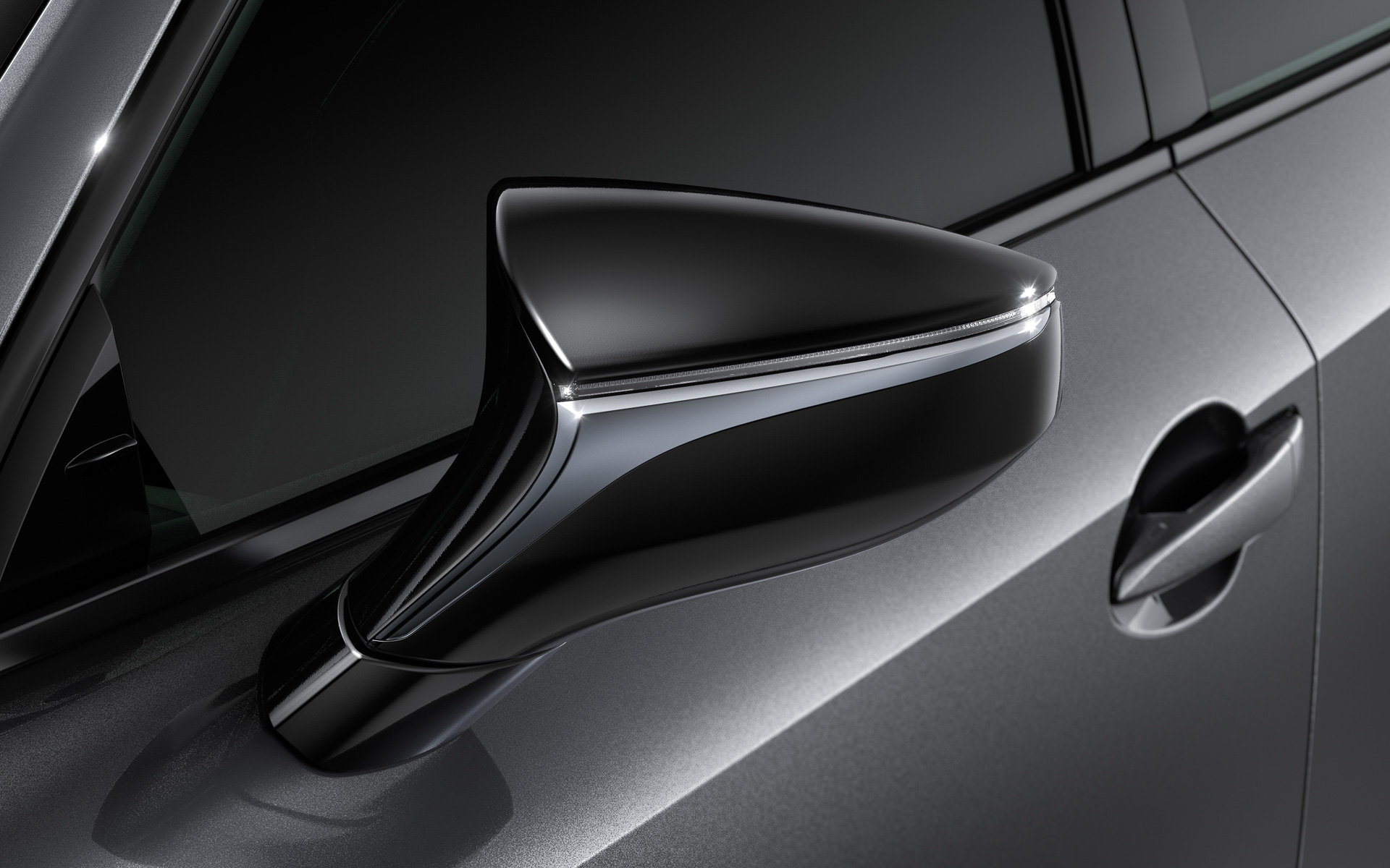 特別仕様車専用ドアミラー（ブラック塗装）