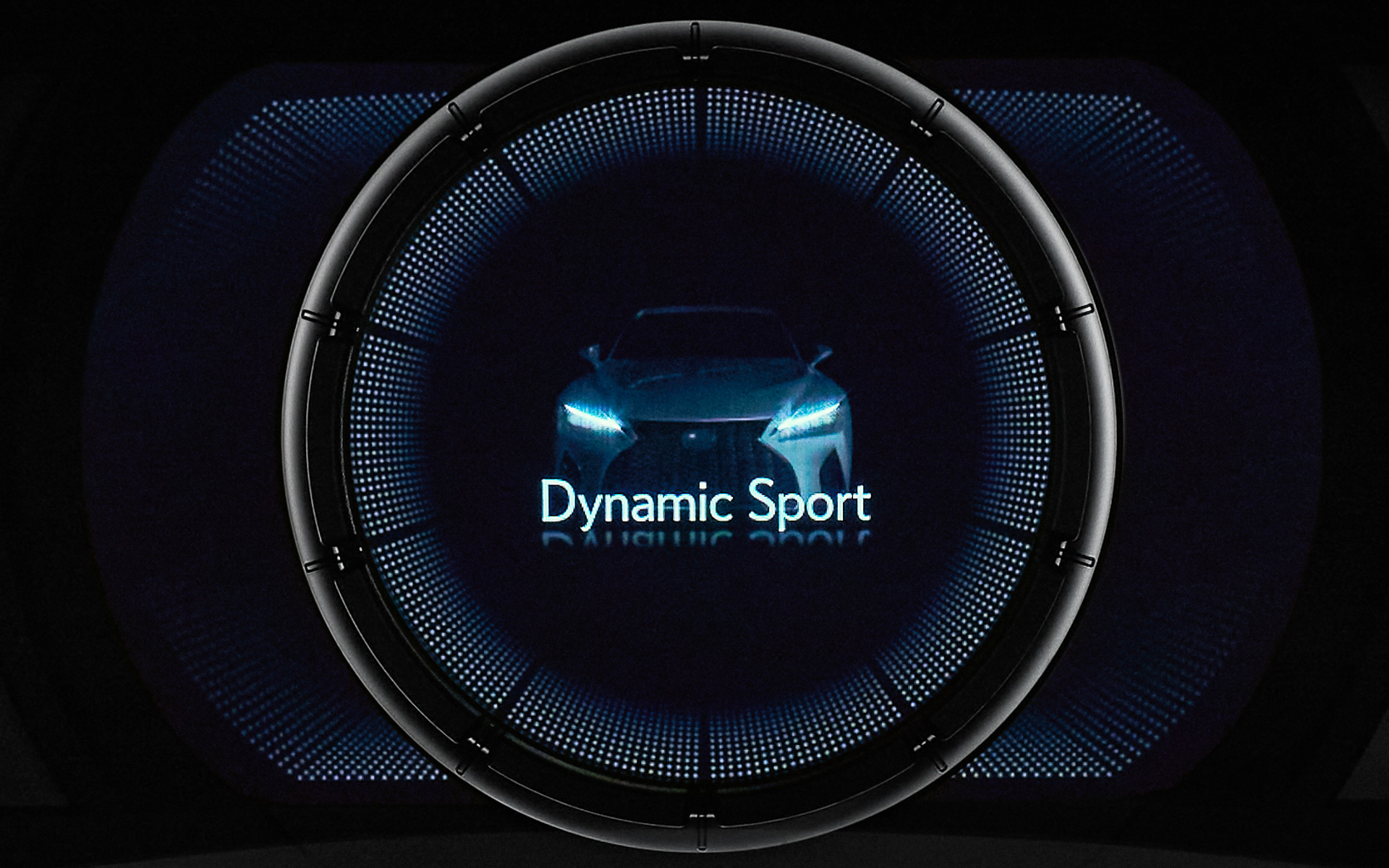 特別仕様車専用8インチTFT液晶式メーター（特別仕様車専用オープニング）