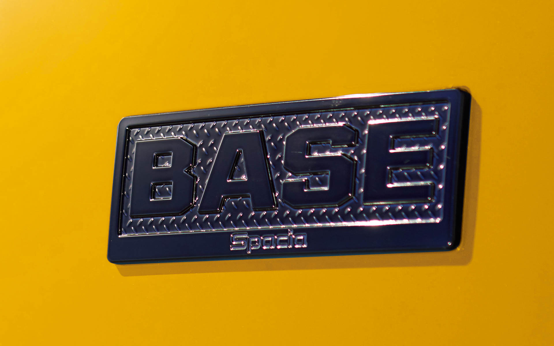 エンブレム（ブラック）リア用Spacia BASE