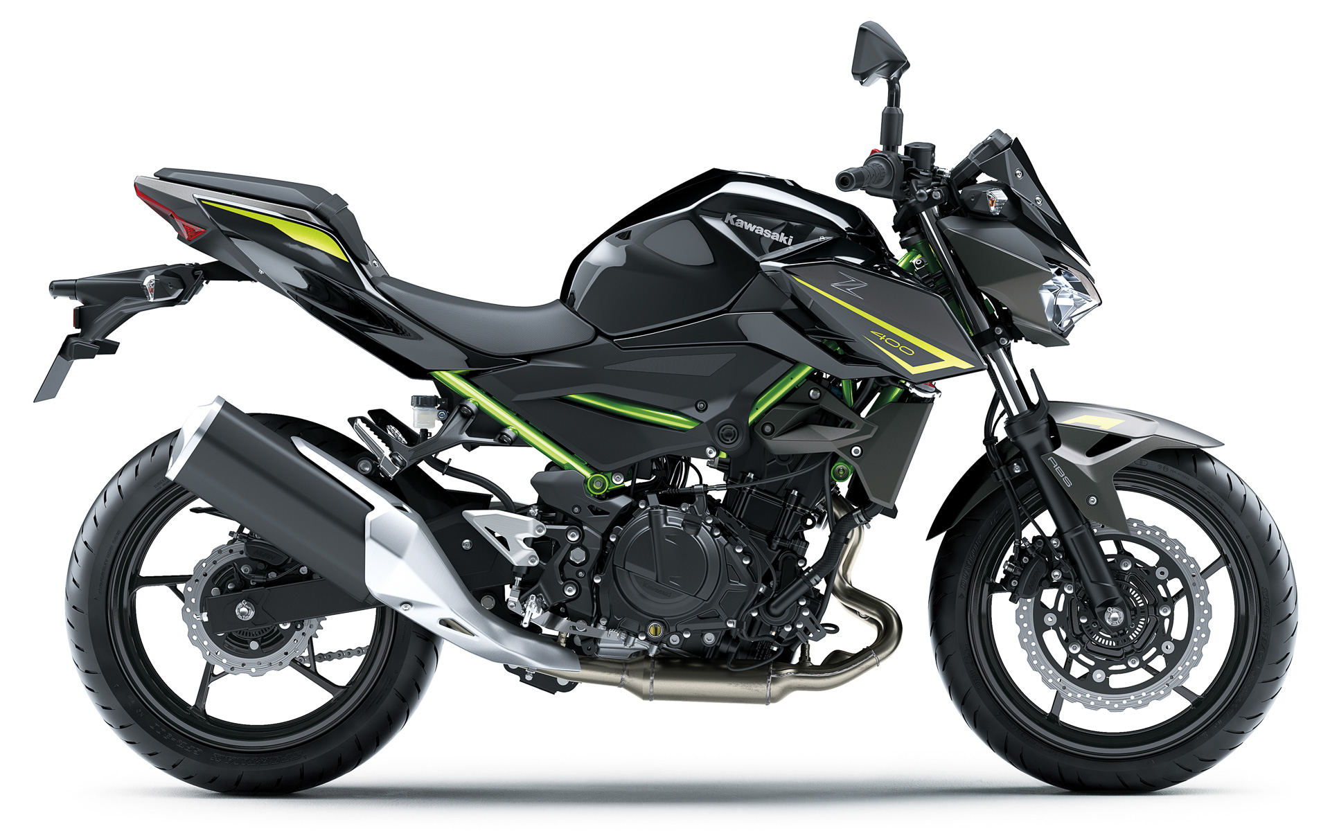 Z400（メタリックスパークブラック×メタリックマットグラフェンスチールグレー）