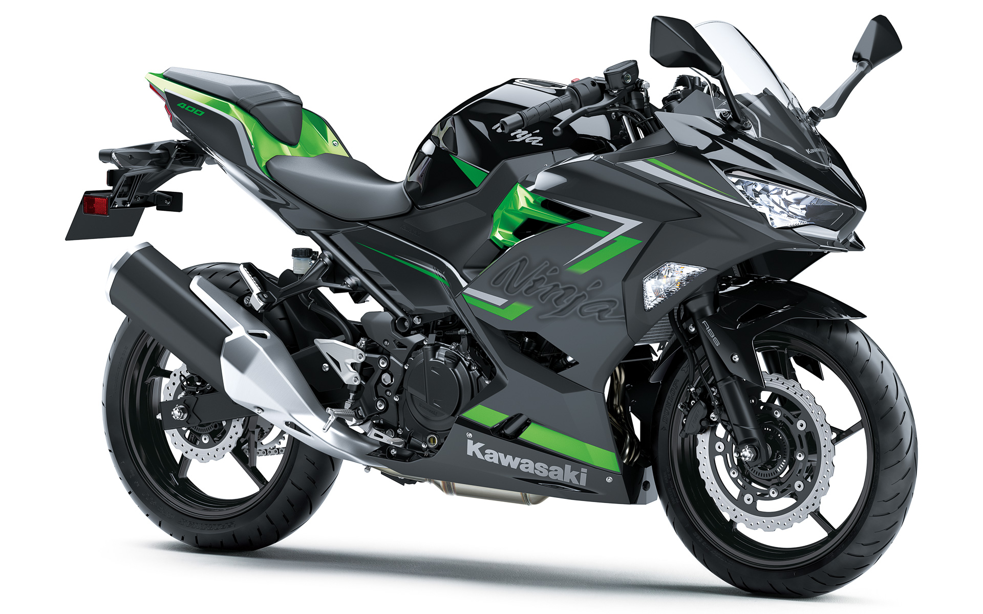 Ninja 400（エボニー×メタリックマグネティックダークグレー）