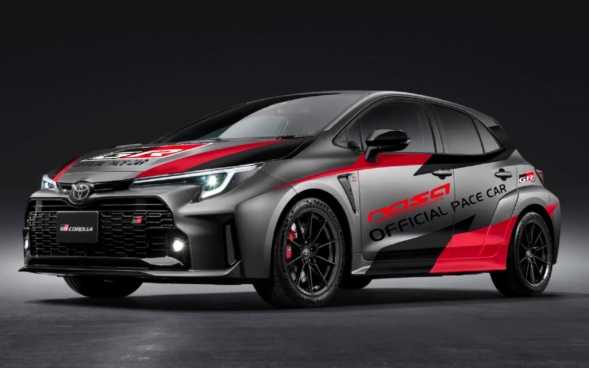 トヨタの「GRカローラ」が全米NASA選手権のペースカーに採用された
