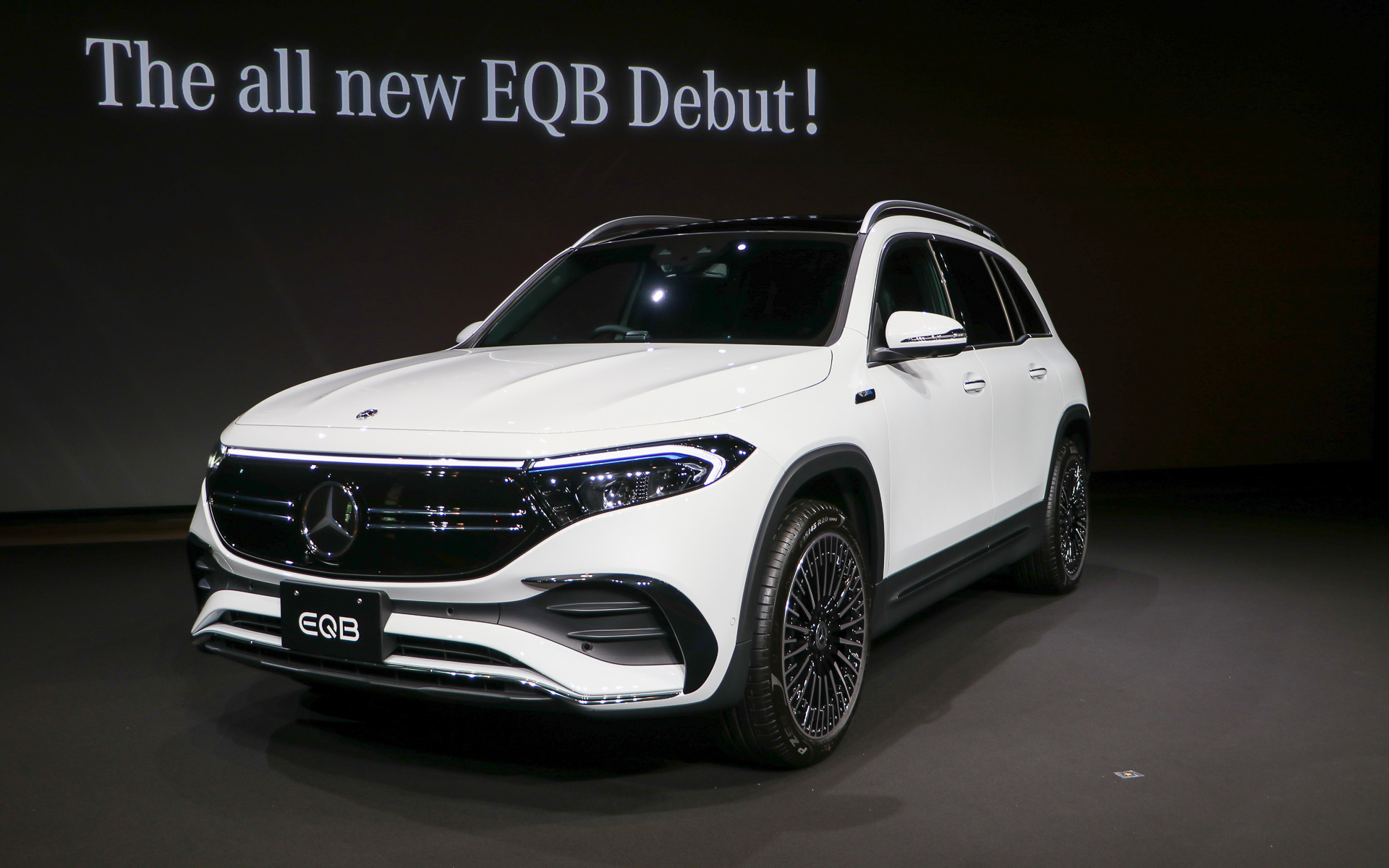 2022年7月に日本で発表されたメルセデス・ベンツの新型バッテリEVモデル「EQB」