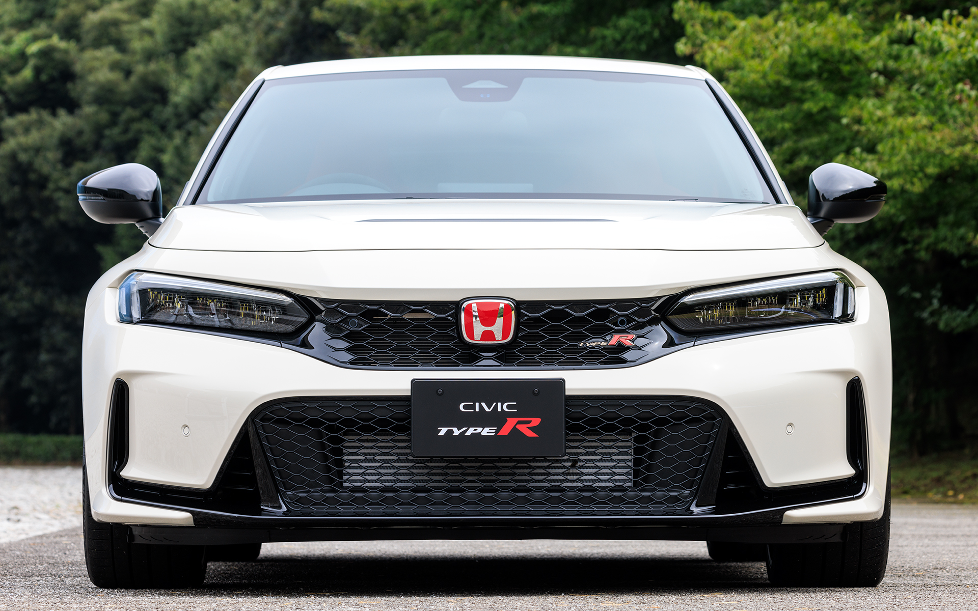 標準ガソリンエンジン車よりワイドになったエクステリア。フロントバンパーをはじめとした専用アイテムにより超高速域にも対応したスタビリティを手に入れている